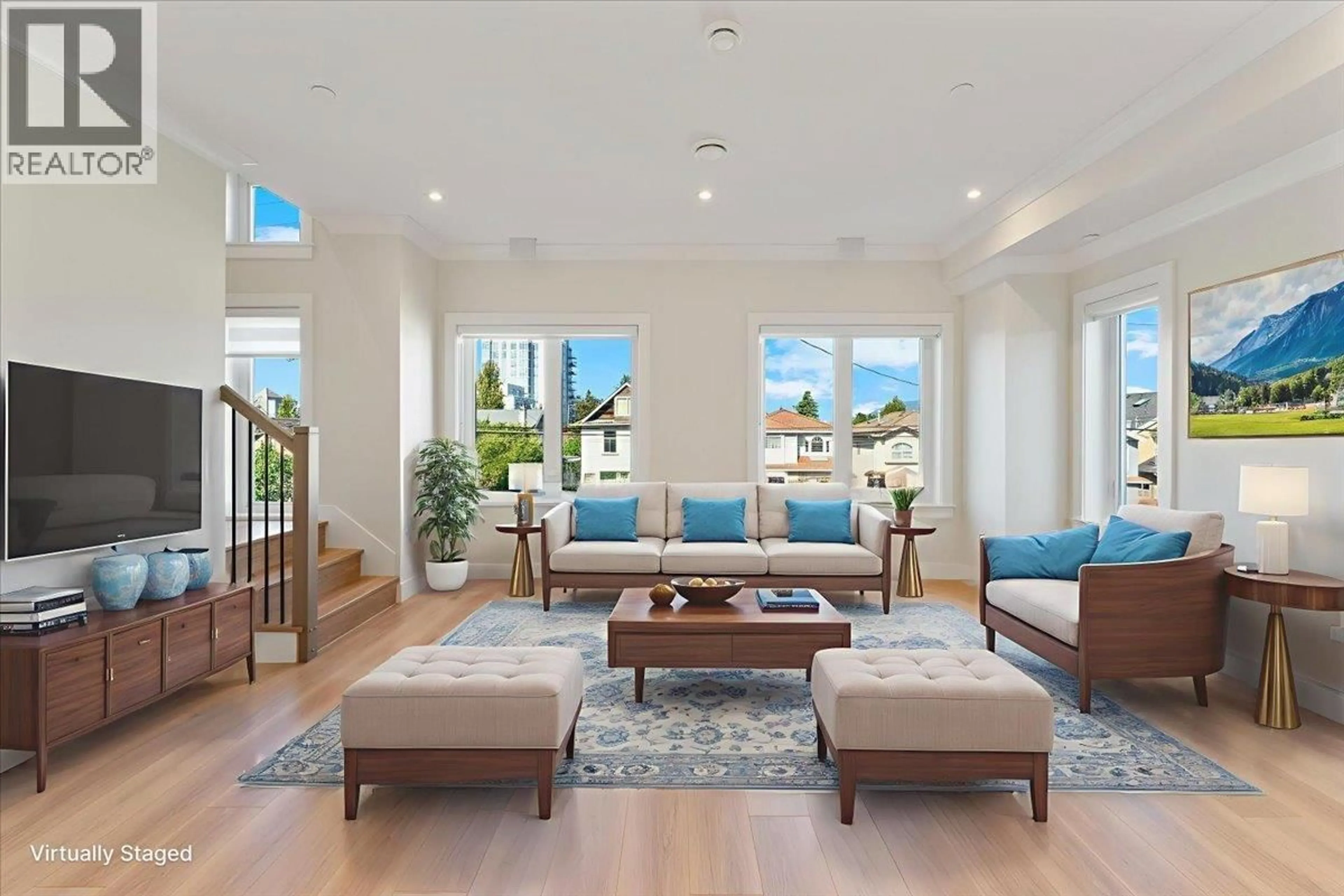 Living room with furniture, unknown for 4856 SLOCAN STREET, Vancouver British Columbia V5R2A3