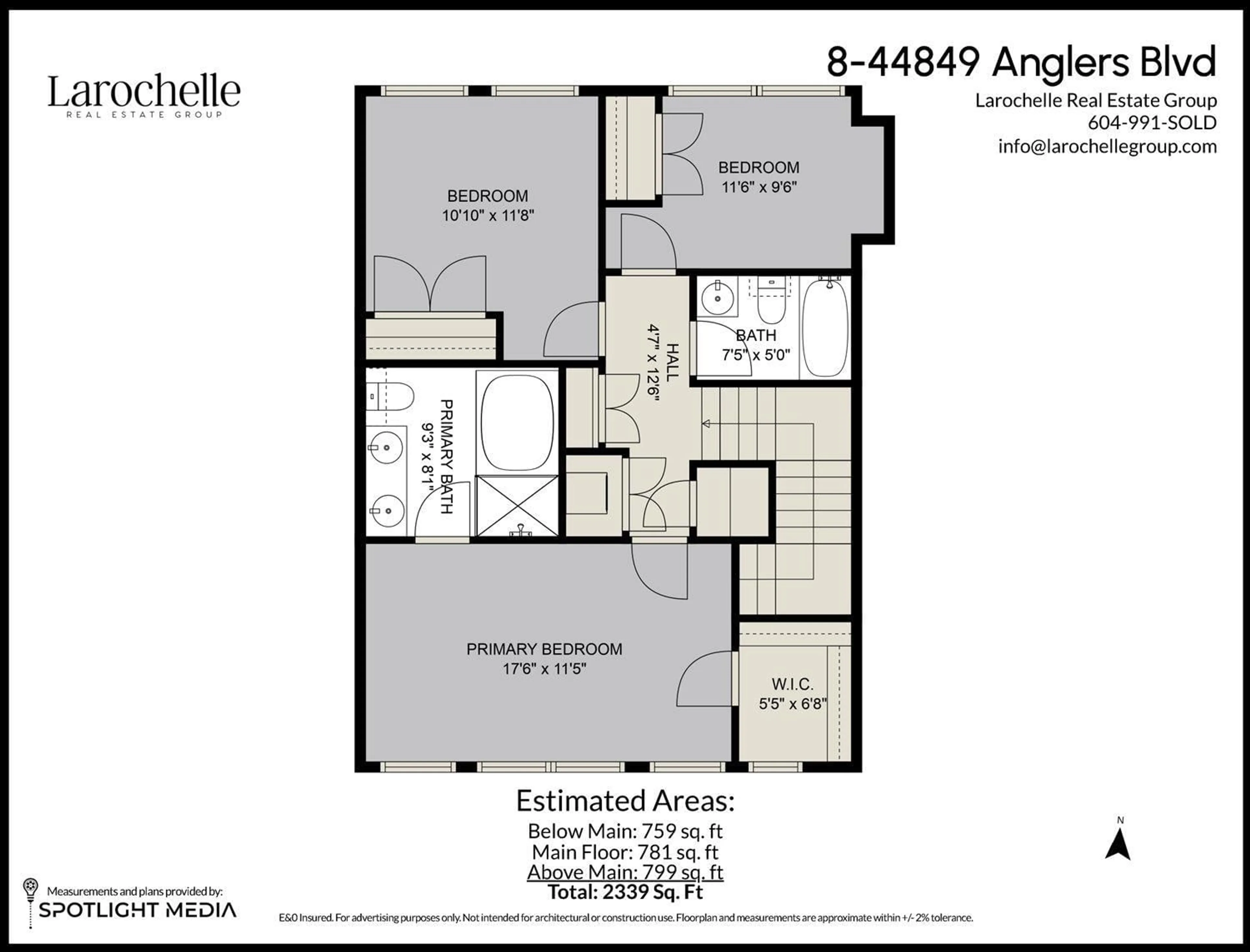 Floor plan for 8 - 44849 ANGLERS BOULEVARD, Chilliwack British Columbia V2R0Y4