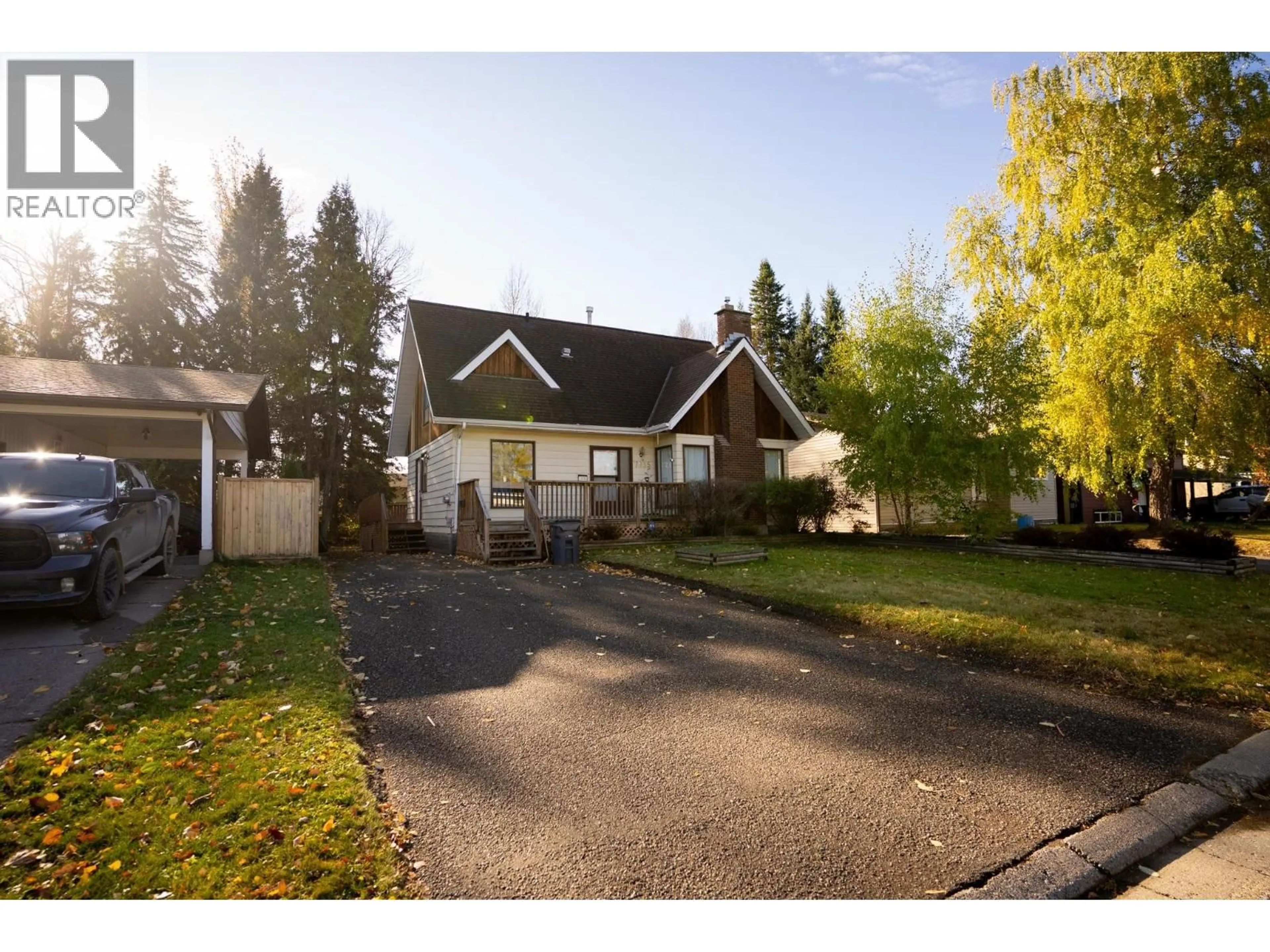 A pic from outside/outdoor area/front of a property/back of a property/a pic from drone, street for 7935 ROCHESTER CRESCENT, Prince George British Columbia V2N3V7