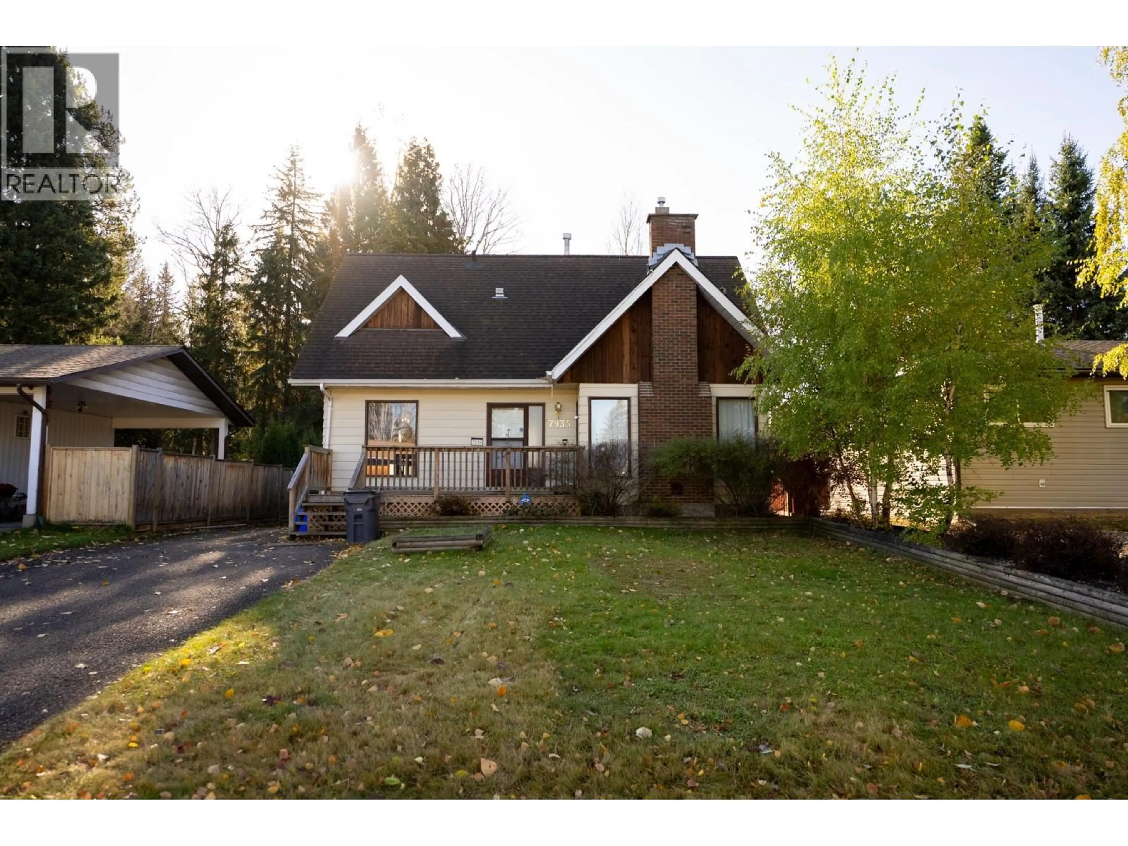 Home with vinyl exterior material, street for 7935 ROCHESTER CRESCENT, Prince George British Columbia V2N3V7