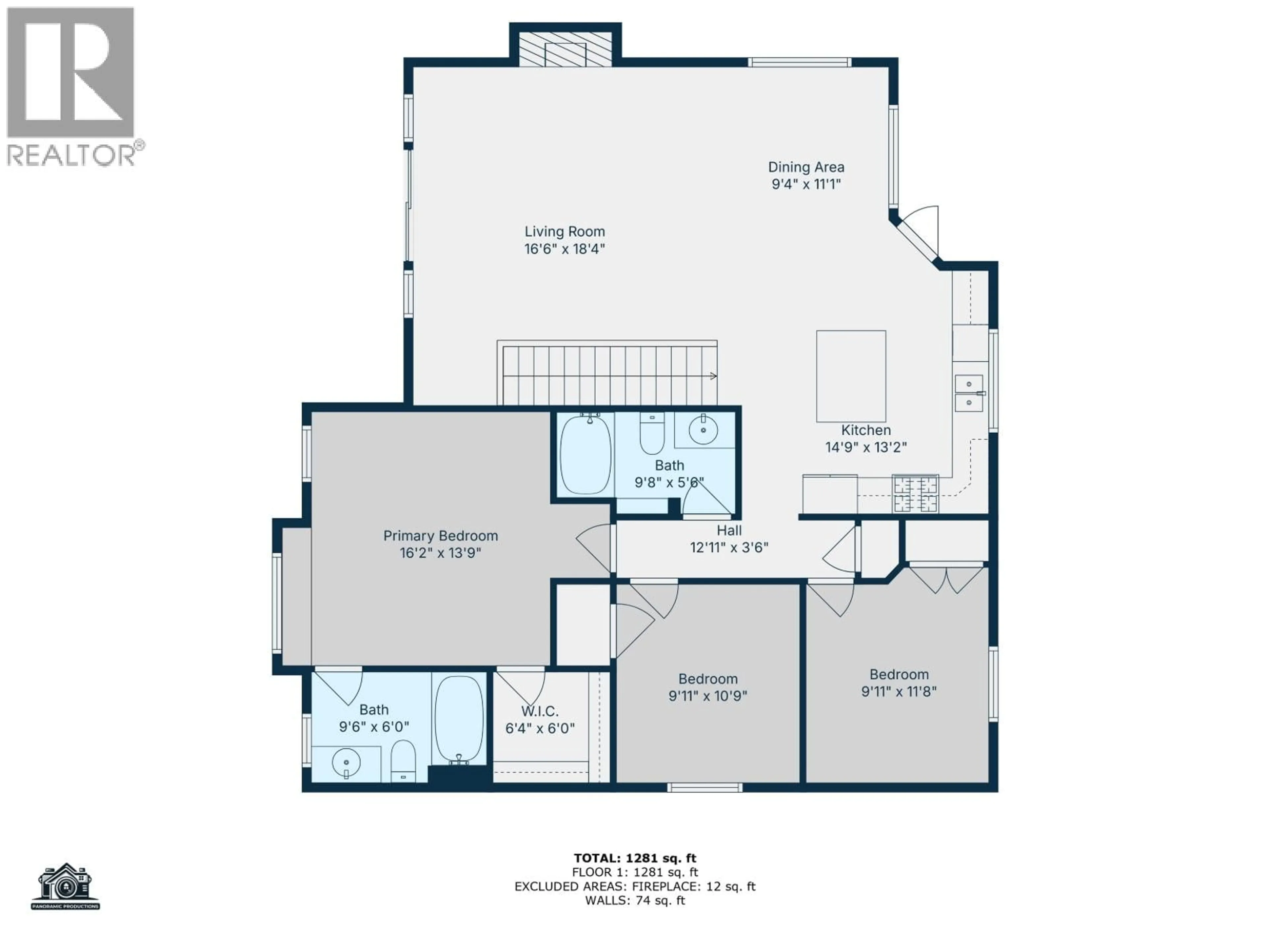 Floor plan for 2167 BLUFF VIEW DRIVE, Williams Lake British Columbia V2G5G1
