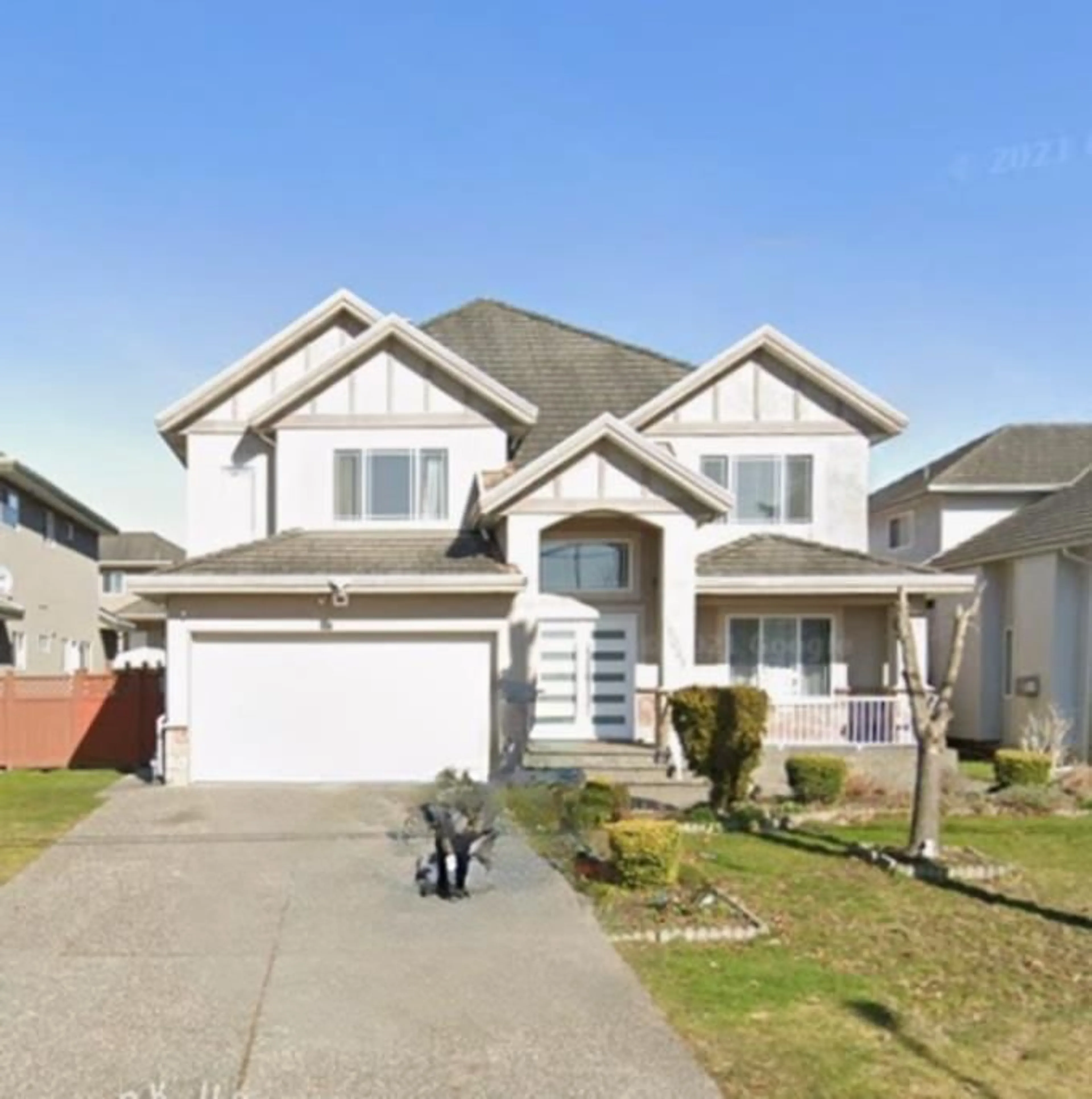 Home with vinyl exterior material, street for 15089 66A, Surrey British Columbia V3S2A4