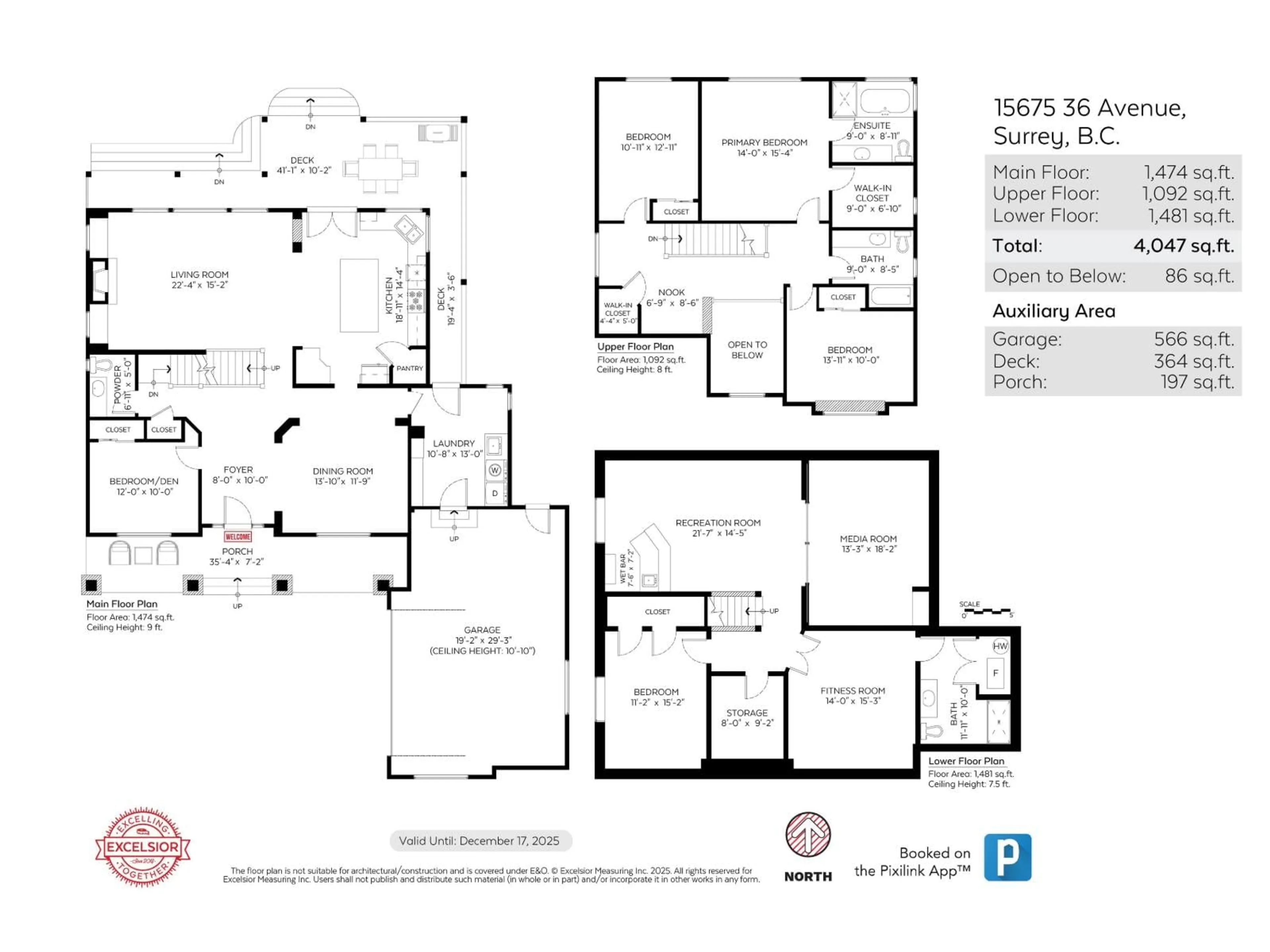 Floor plan for 15675 36, Surrey British Columbia V3S0K3