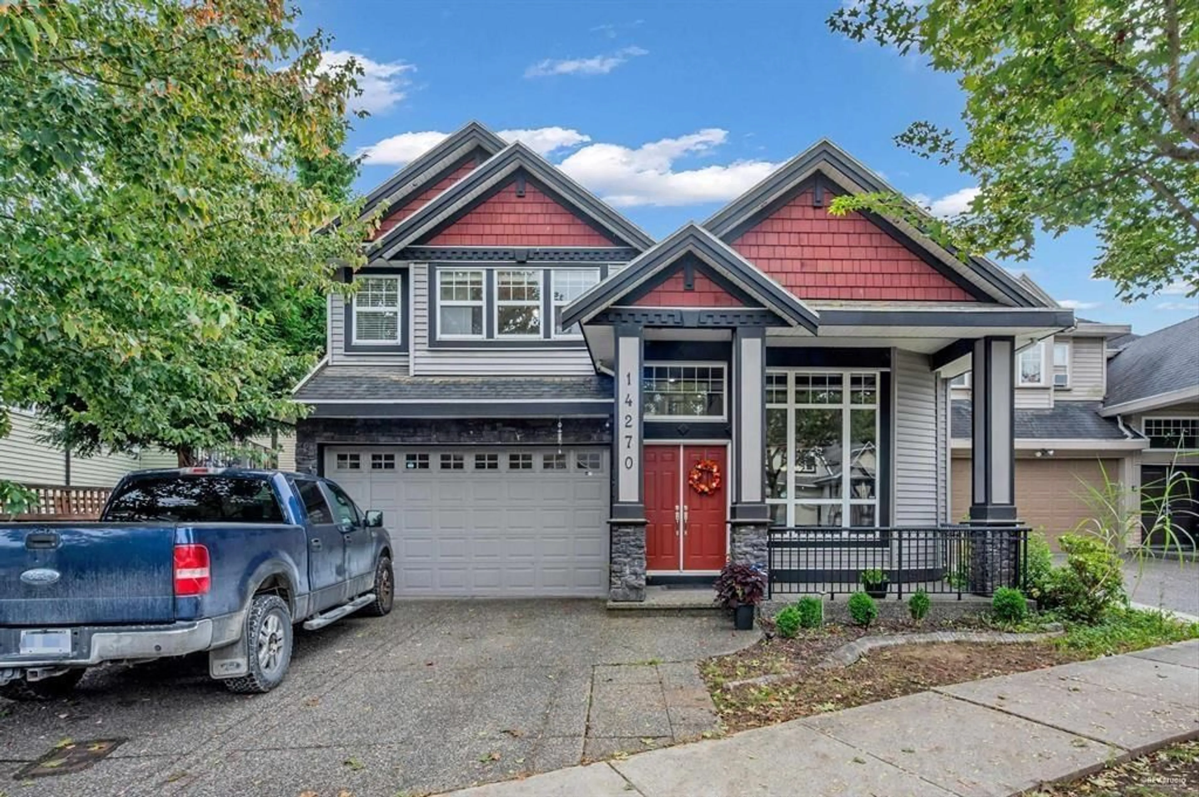 Home with vinyl exterior material, street for 14270 65, Surrey British Columbia V3W1T4