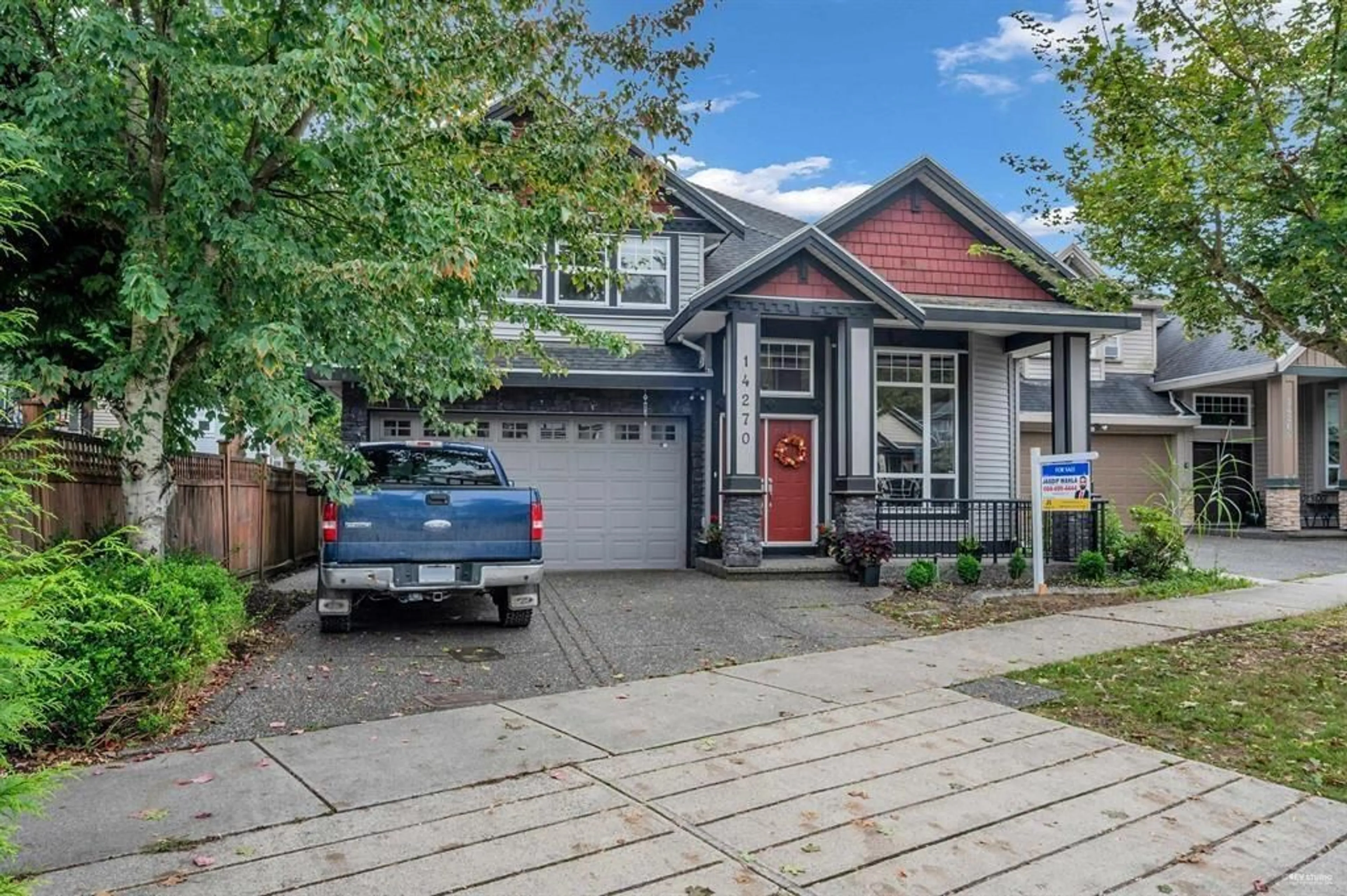 Home with vinyl exterior material, street for 14270 65, Surrey British Columbia V3W1T4