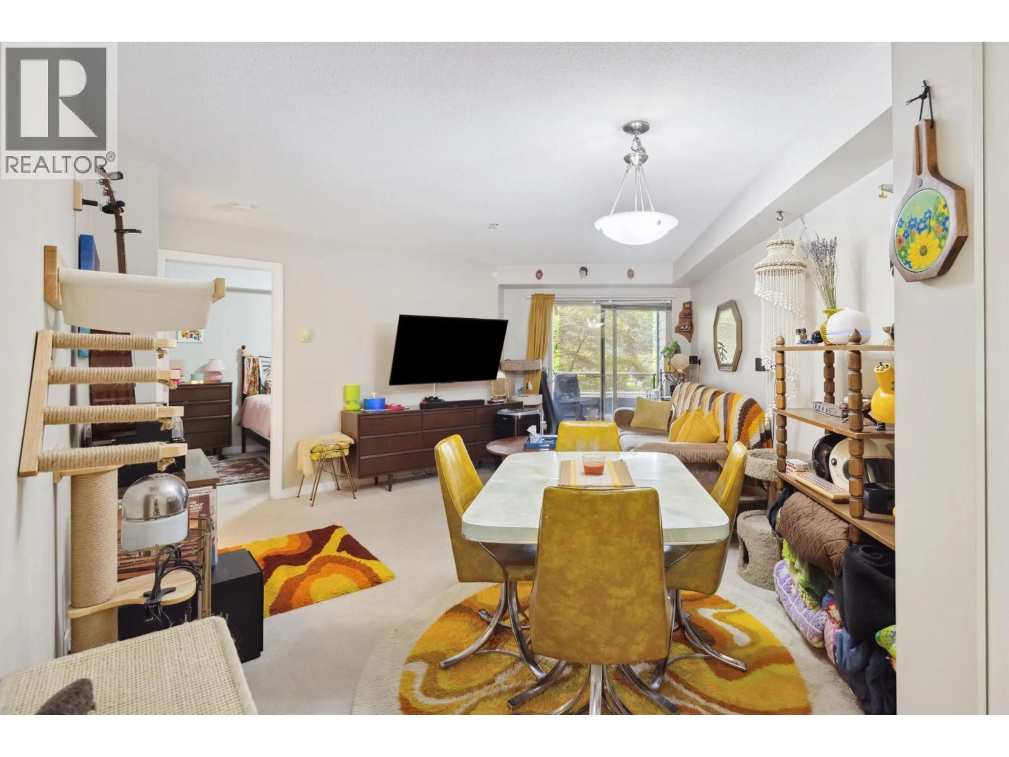 Living room with furniture, unknown for 3219 - 240 SHERBROOKE STREET, New Westminster British Columbia V3L0A4