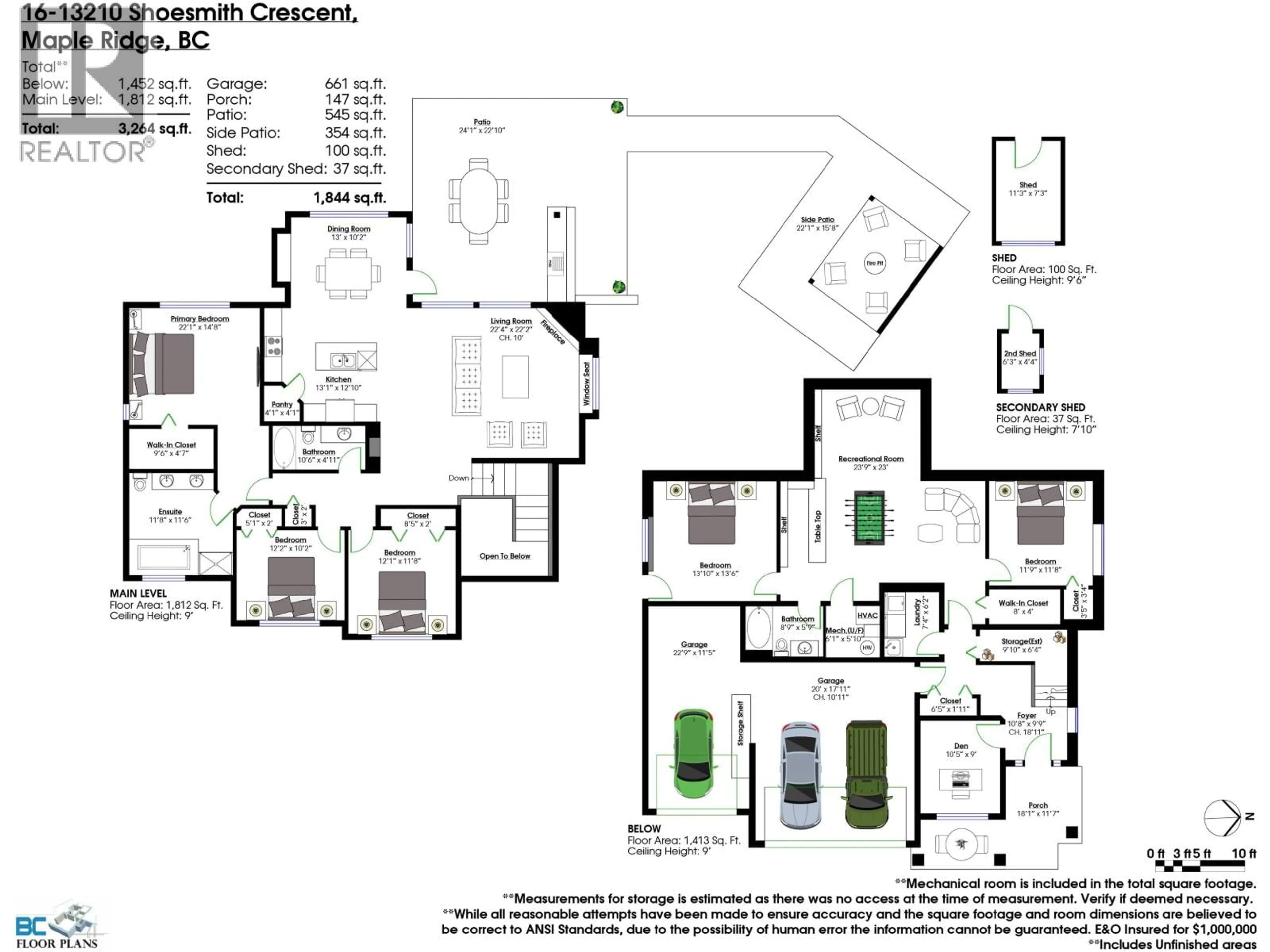 Floor plan for 16 - 13210 SHOESMITH CRESCENT, Maple Ridge British Columbia V4R0C1