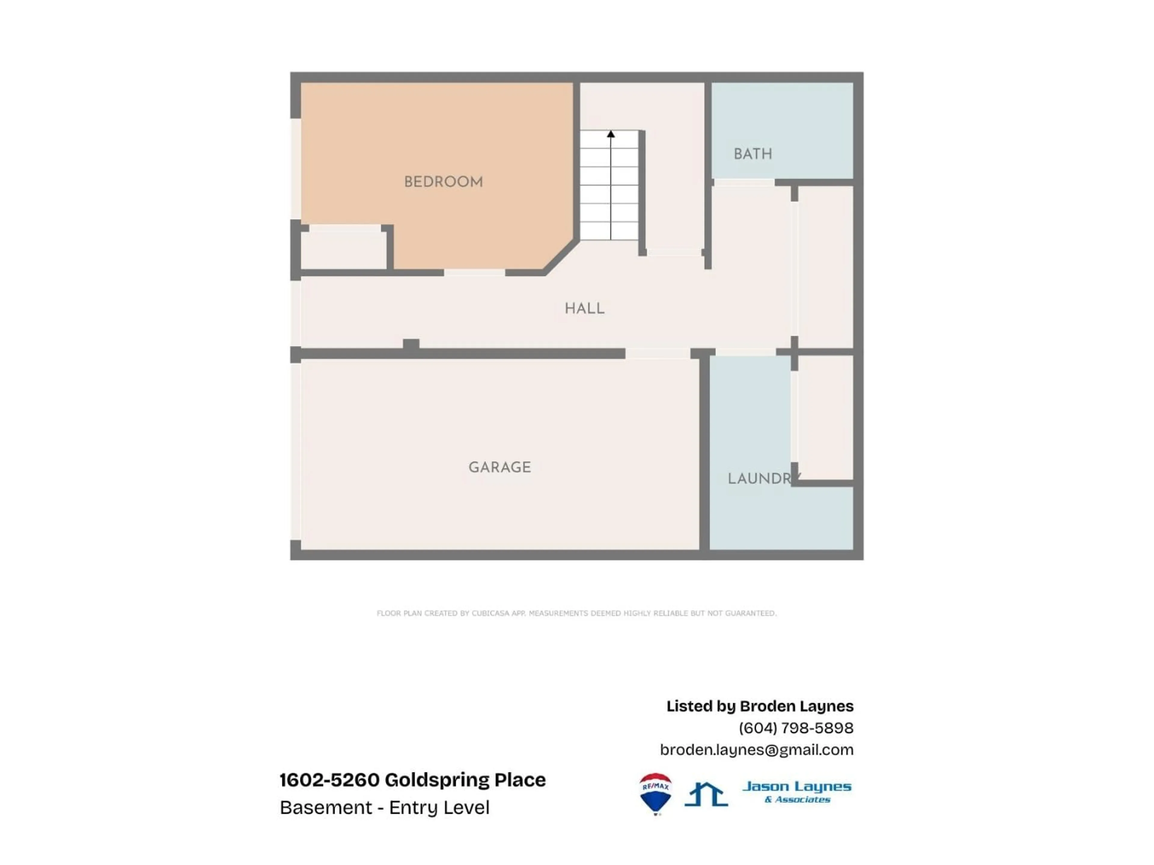 Floor plan for 1602 - 5260 GOLDSPRING PLACE, Chilliwack British Columbia V2R5S5