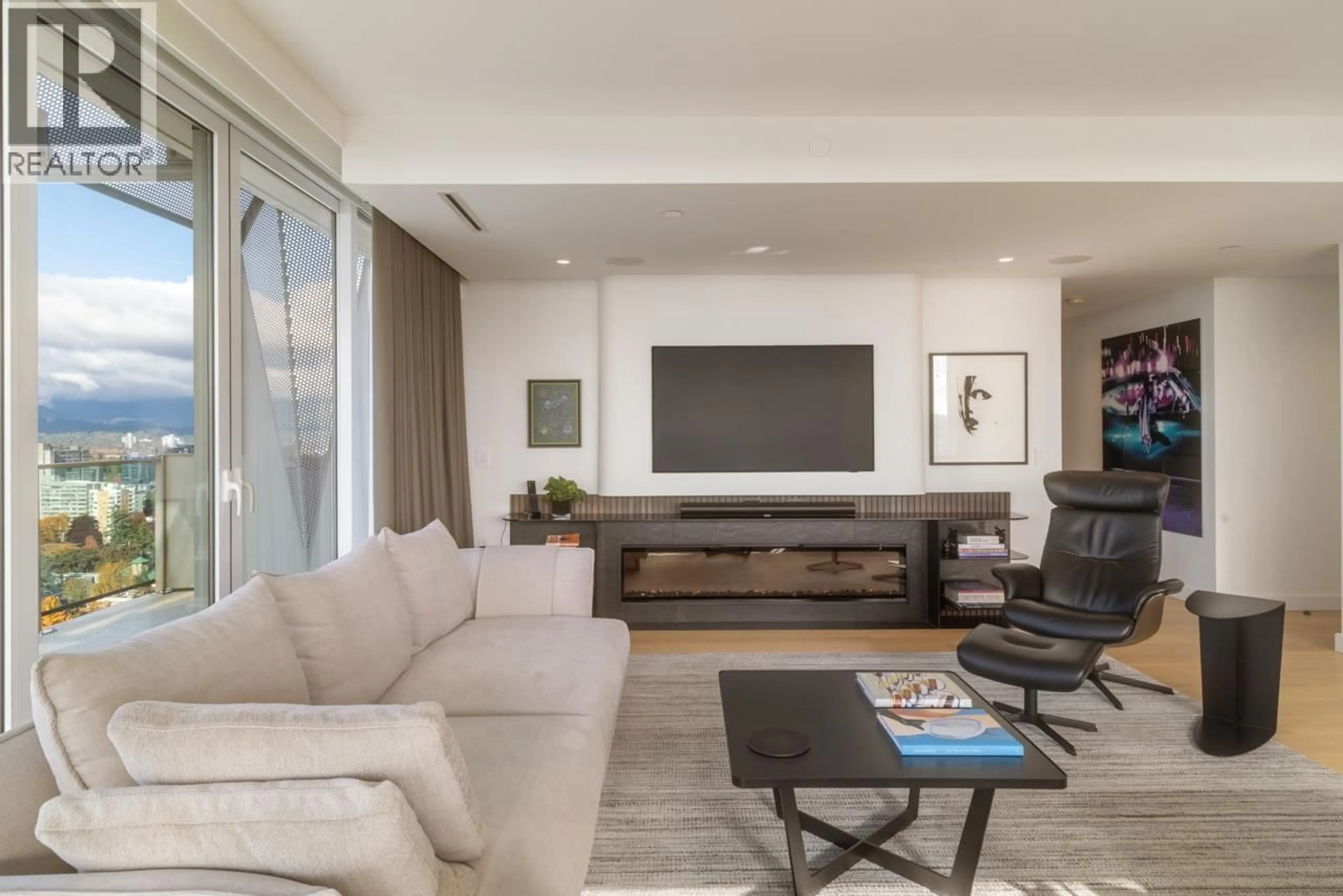 Living room with furniture, unknown for 1704 - 1365 DAVIE STREET, Vancouver British Columbia V6E1N5