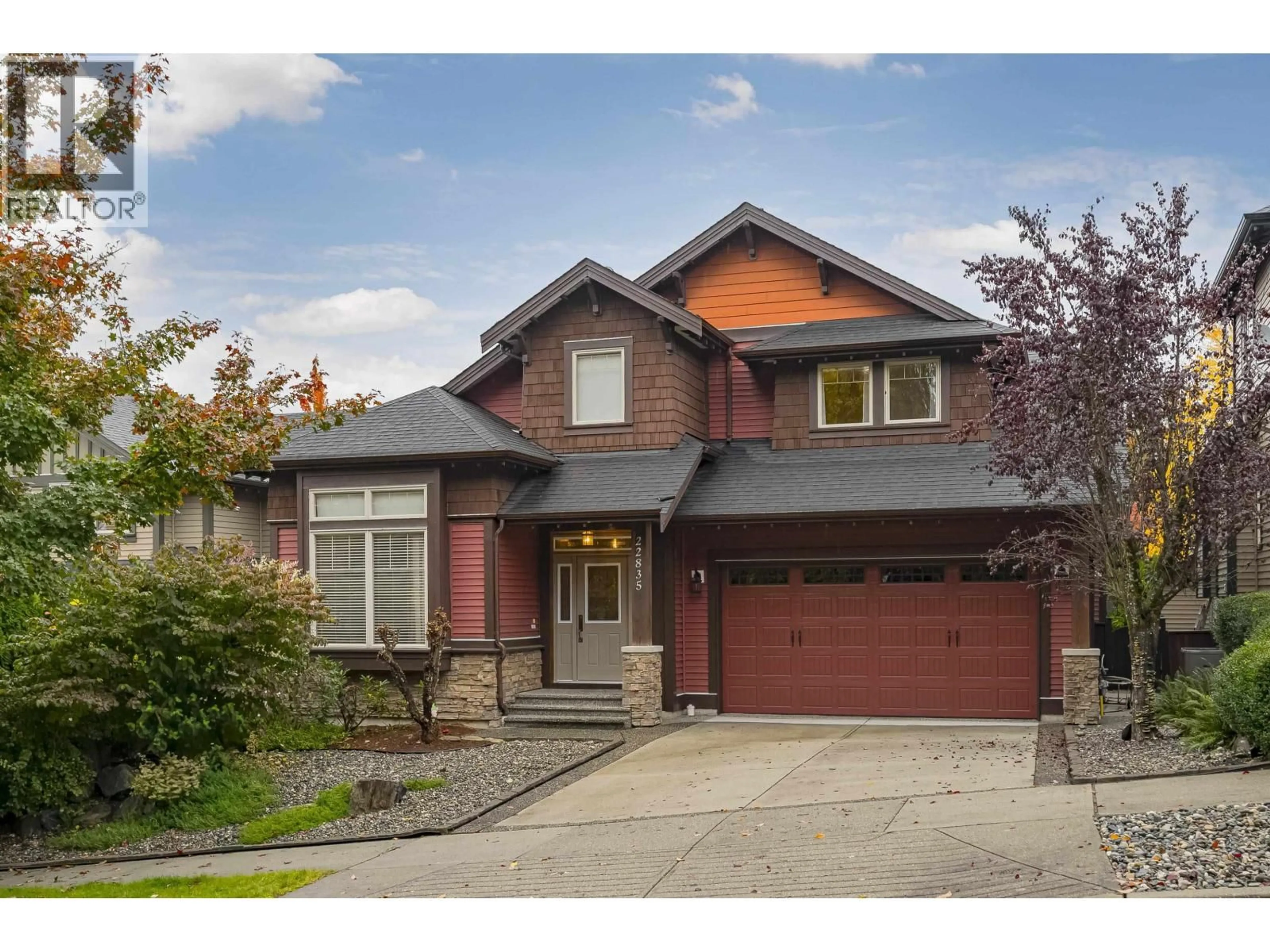 Home with brick exterior material, street for 22835 DOCKSTEADER CIRCLE, Maple Ridge British Columbia V4R0B1