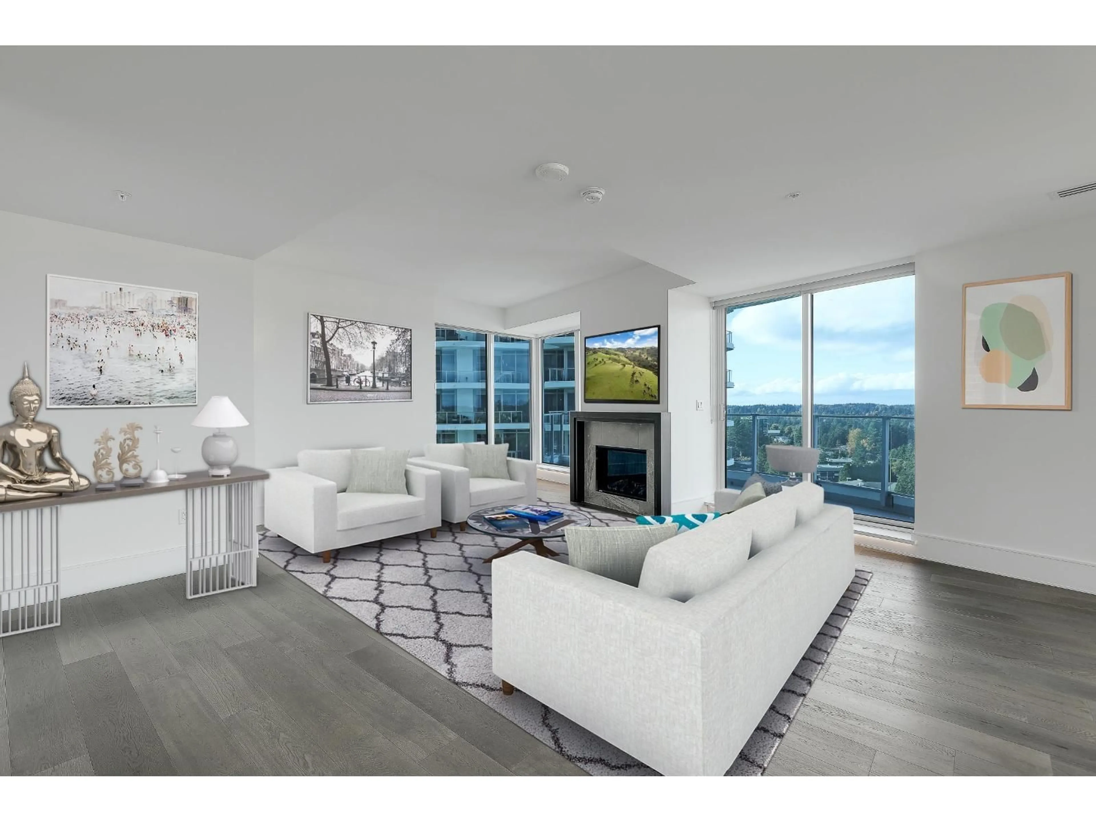 Living room with furniture, unknown for 1401 - 1501 FOSTER, White Rock British Columbia V4B0C3