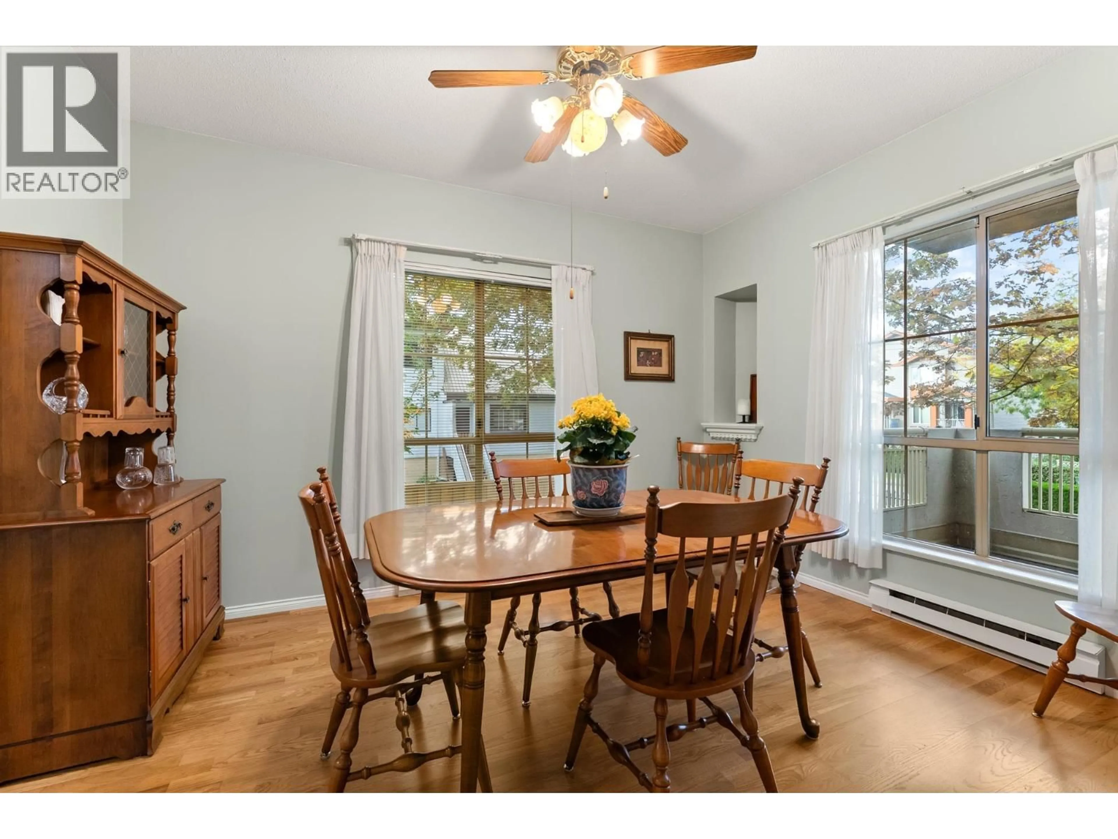 Dining room, wood/laminate floor for 106 - 8500 GENERAL CURRIE ROAD, Richmond British Columbia V6Y3V4