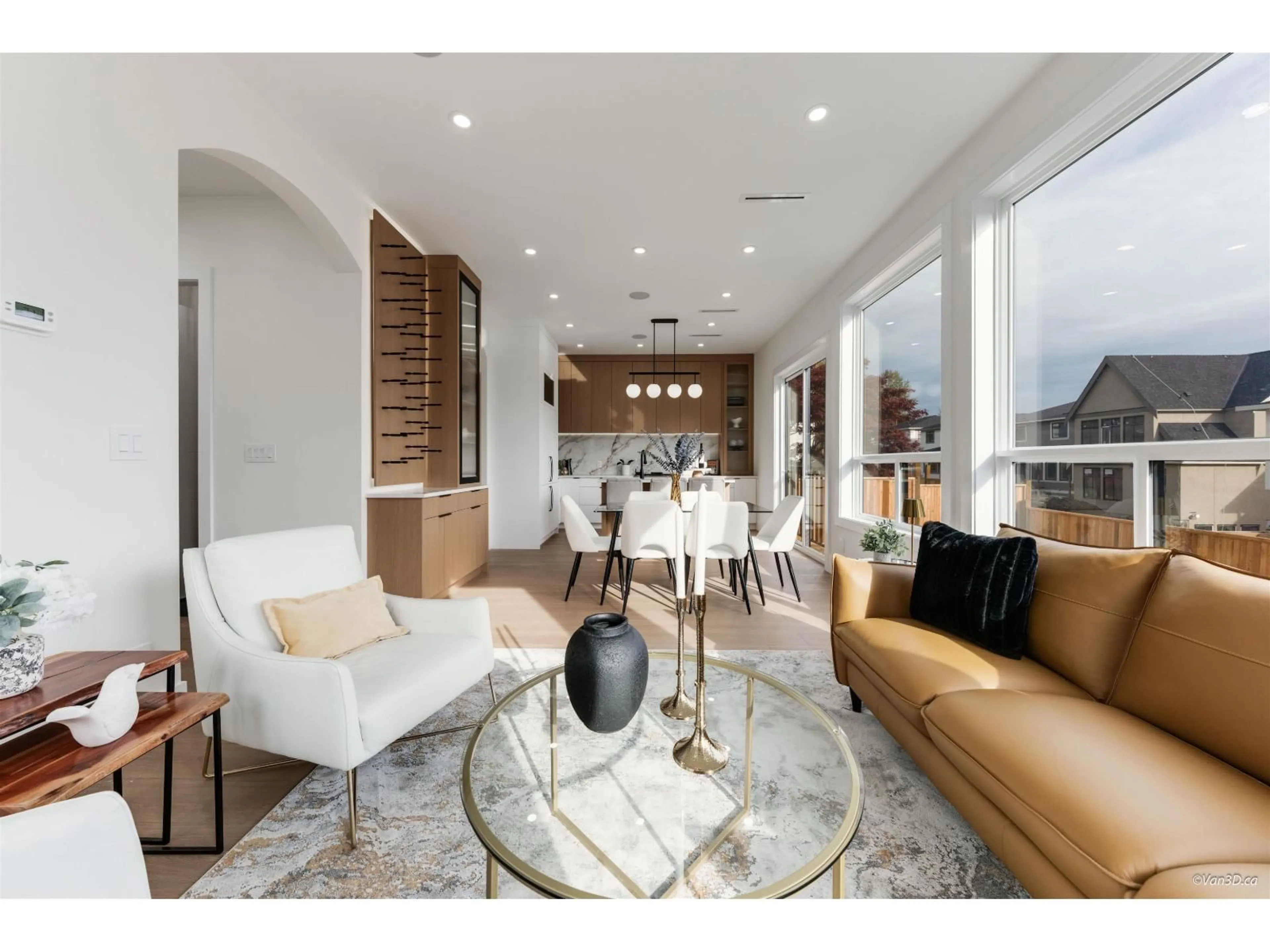 Living room with furniture, unknown for 6906 204A, Langley British Columbia V2Y4A4