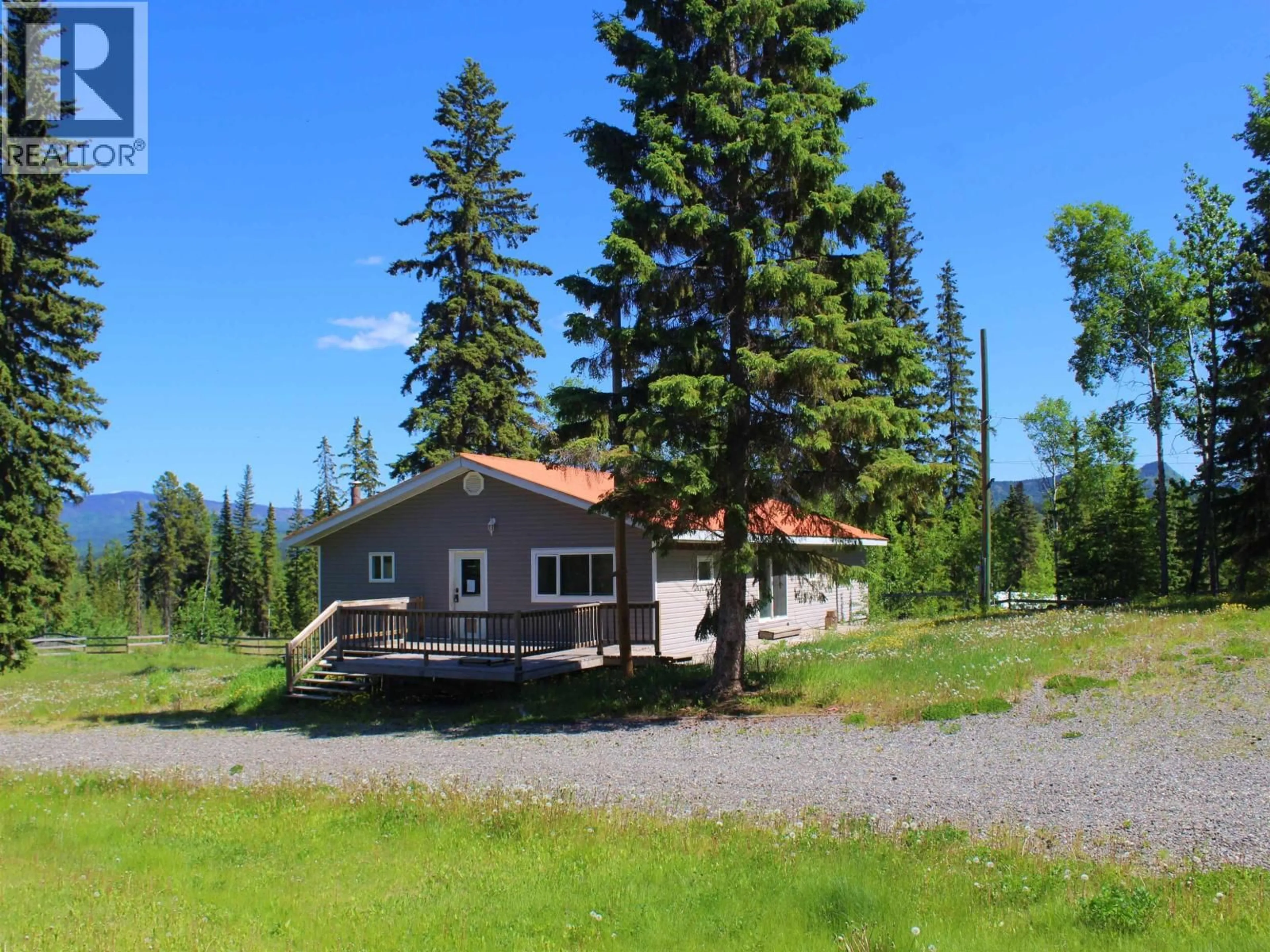 A pic from outside/outdoor area/front of a property/back of a property/a pic from drone, unknown for 3514 GUN RANGE ROAD, Houston British Columbia V0J1Z2