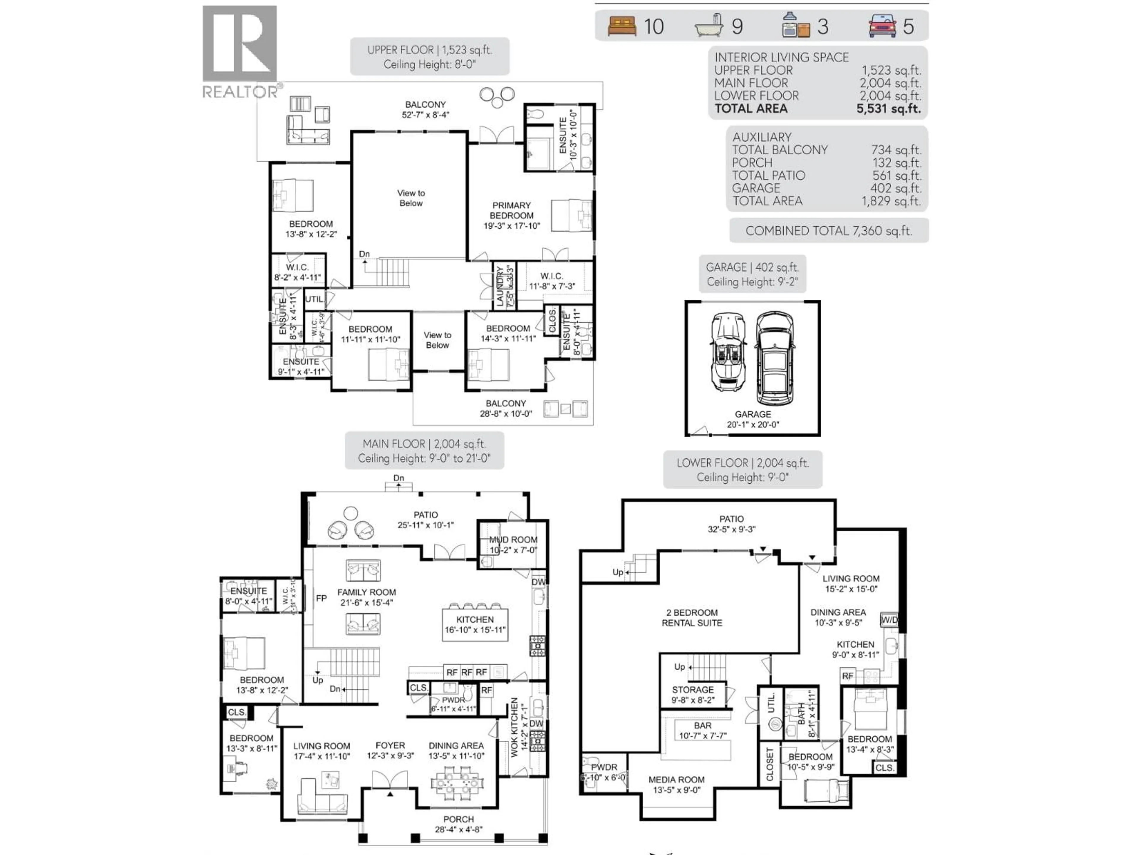 Floor plan for 1100 COMO LAKE AVENUE, Coquitlam British Columbia V3J3N8