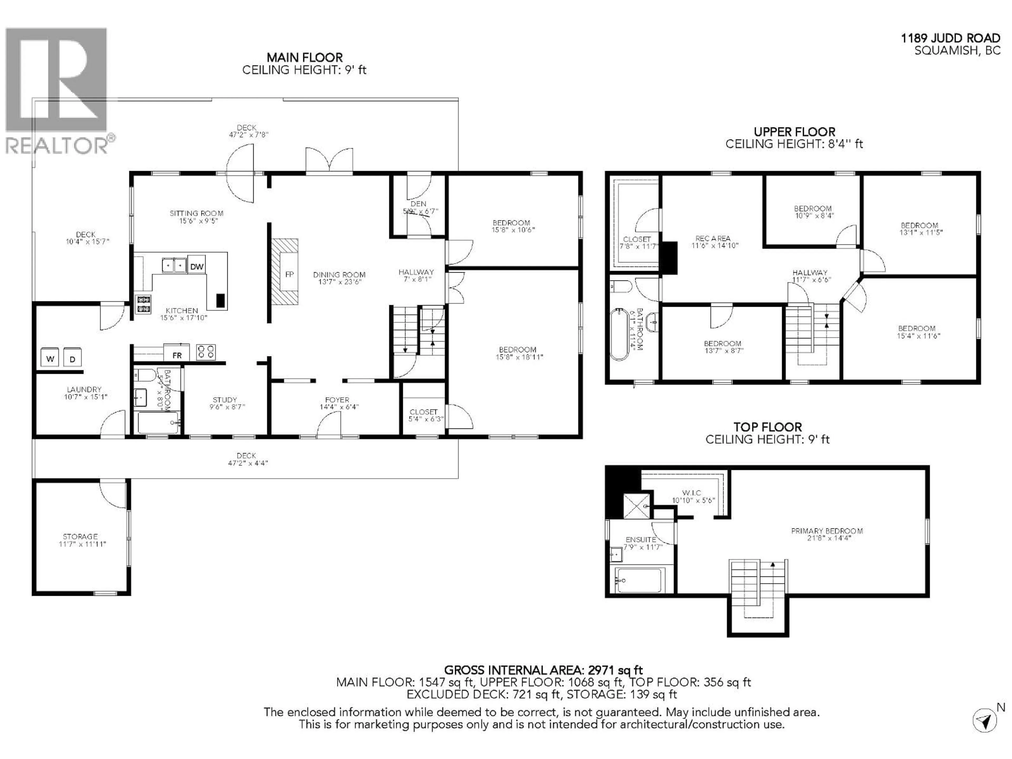 Floor plan for 1189 JUDD ROAD, Squamish British Columbia V0N1H0