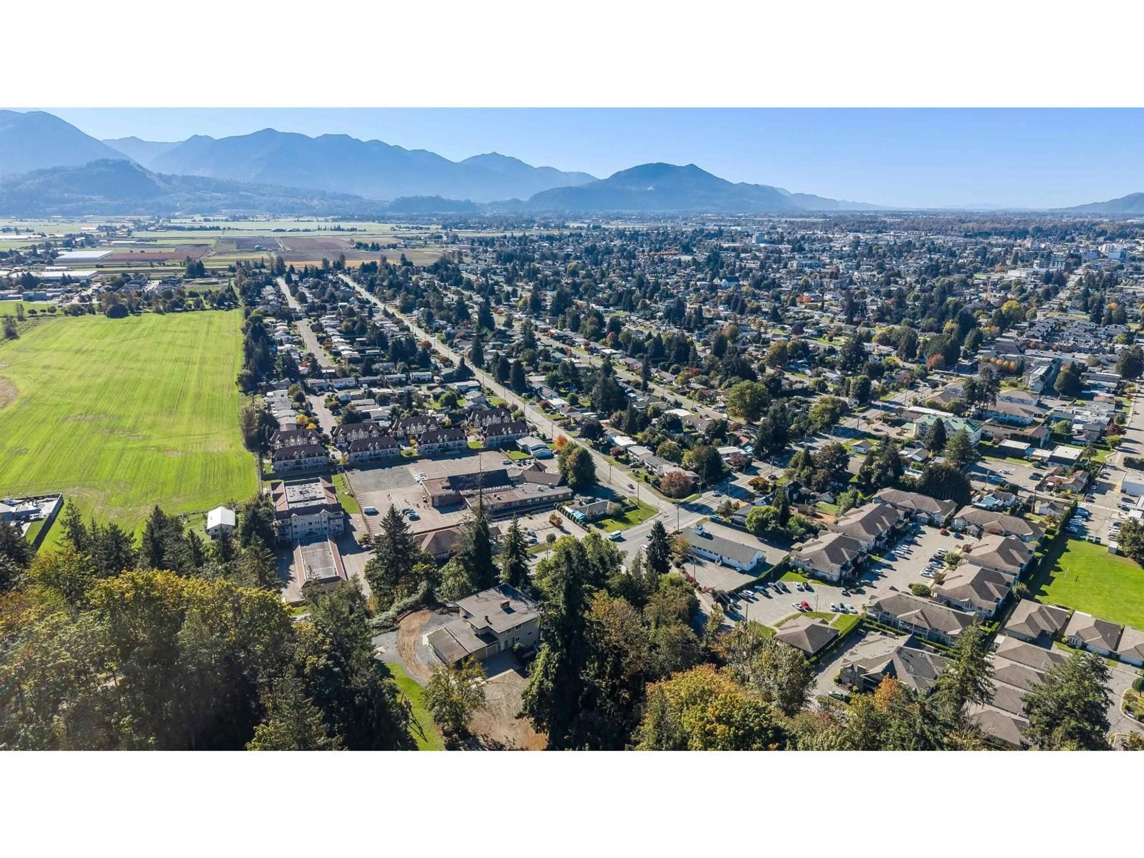 A pic from outside/outdoor area/front of a property/back of a property/a pic from drone, mountain view for 9890 QUARRY ROAD, Chilliwack British Columbia V2P3M2