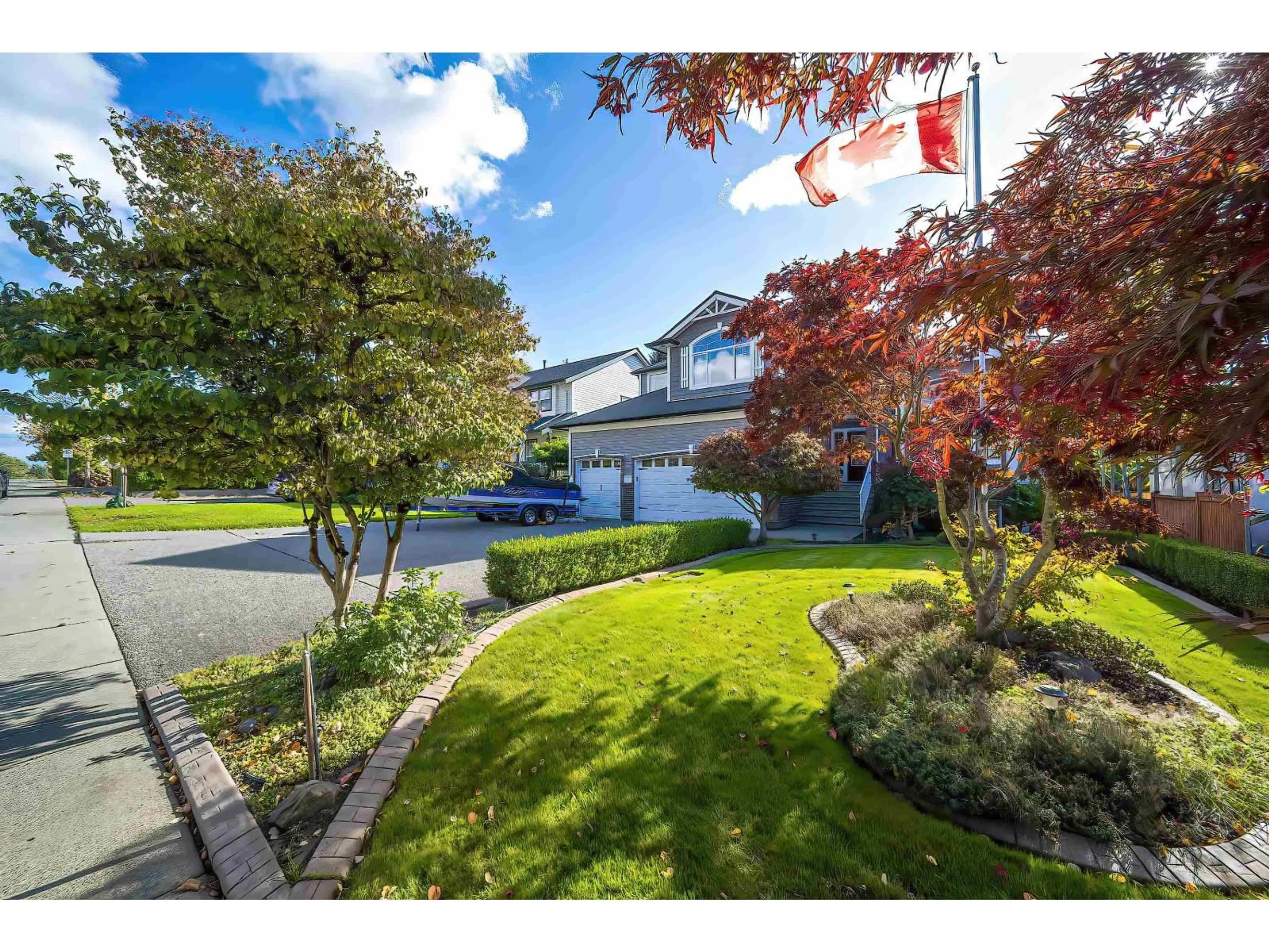 A pic from outside/outdoor area/front of a property/back of a property/a pic from drone, street for 26912 24A, Langley British Columbia V4W3W6
