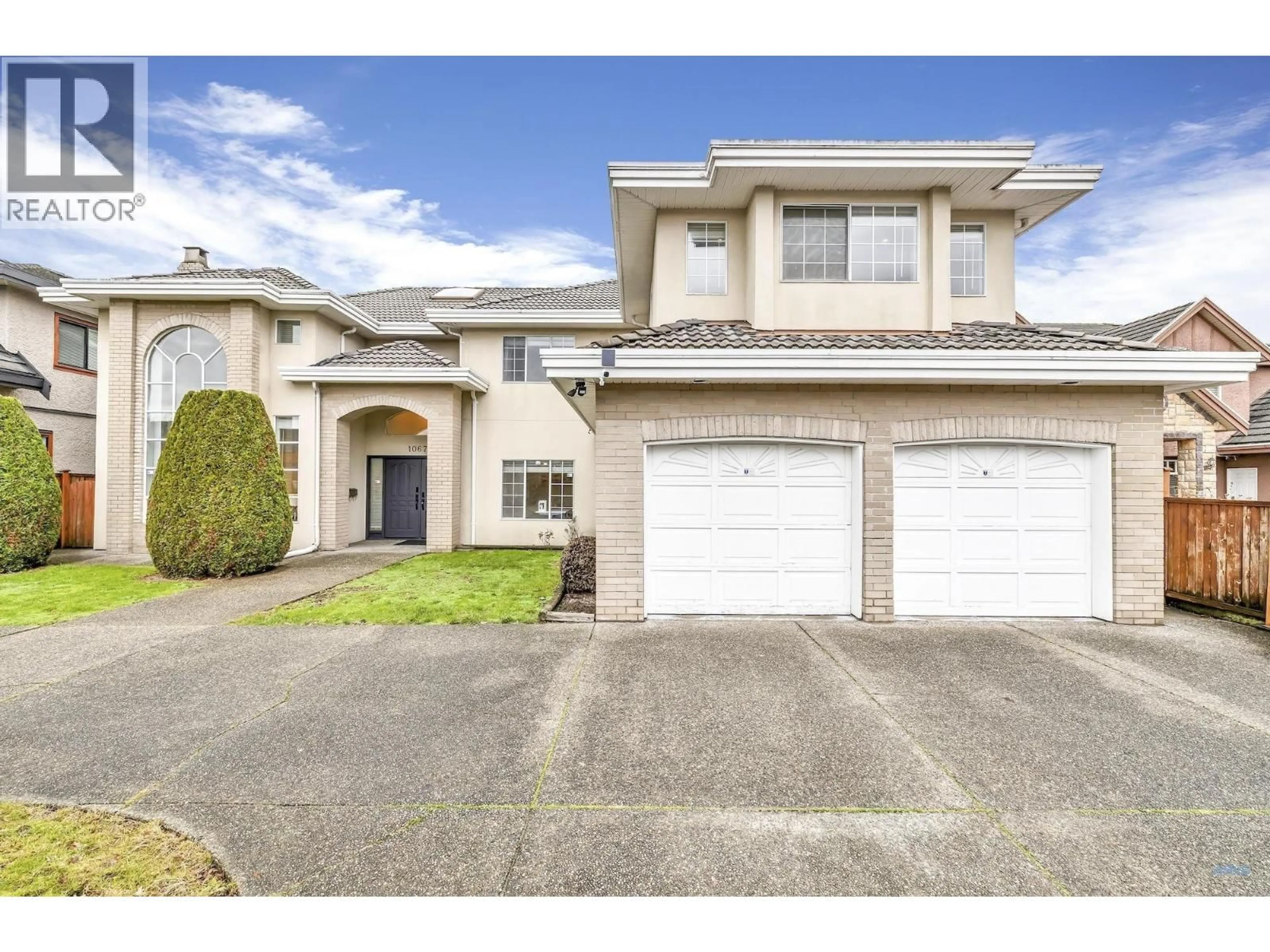 Home with vinyl exterior material, street for 10671 ARAGON ROAD, Richmond British Columbia V7A3E8