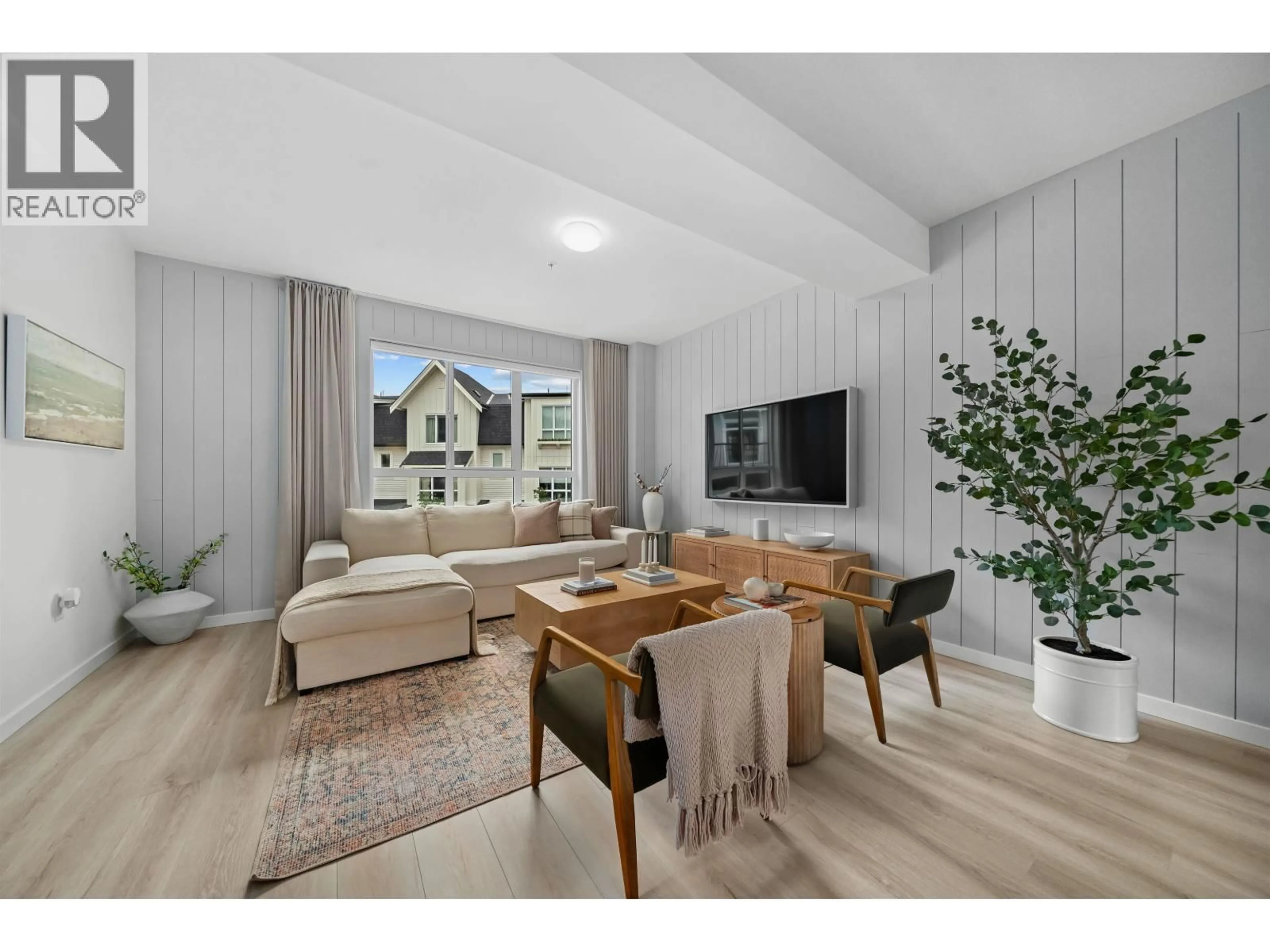 Living room with furniture, wood/laminate floor for 81 - 24951 112 AVENUE, Maple Ridge British Columbia V0V0V0
