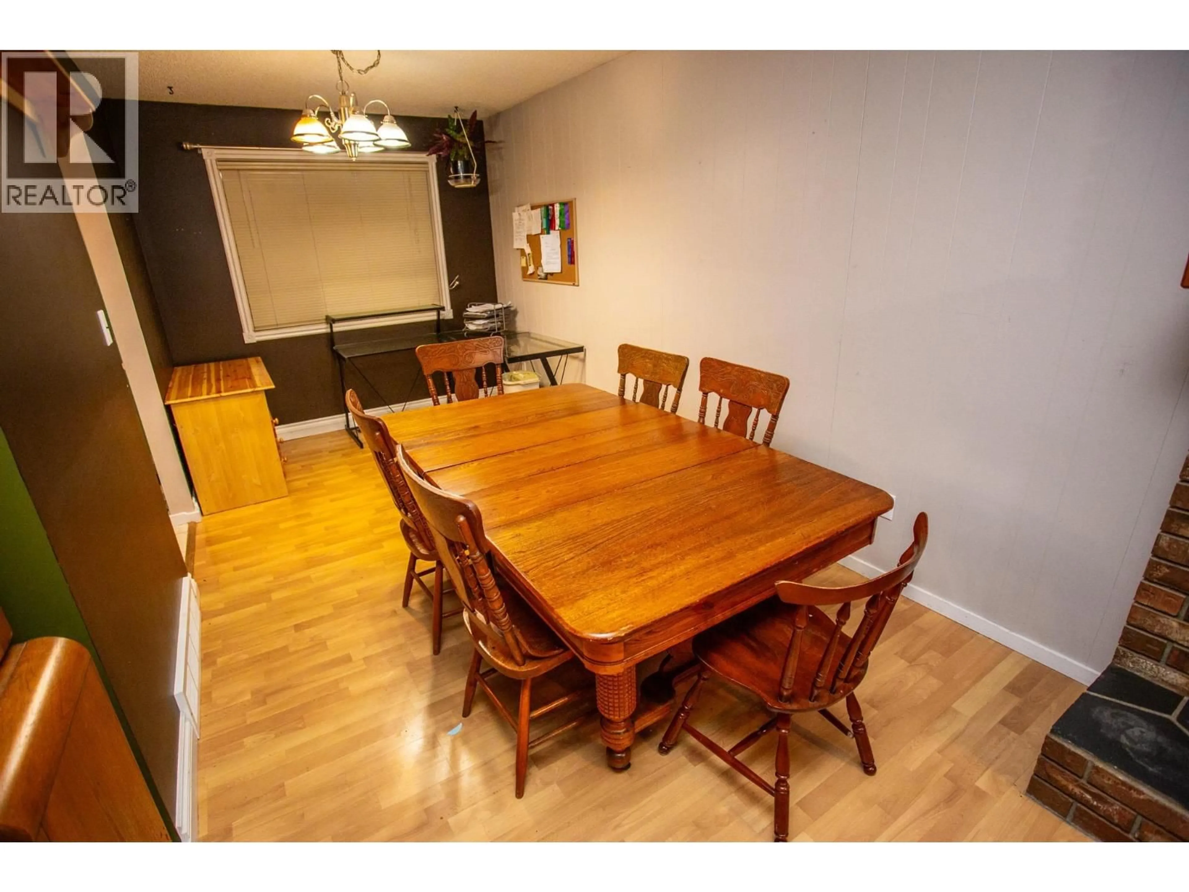 Dining room, wood/laminate floor for 7386 IMPERIAL PLACE, Prince George British Columbia V2N2T9