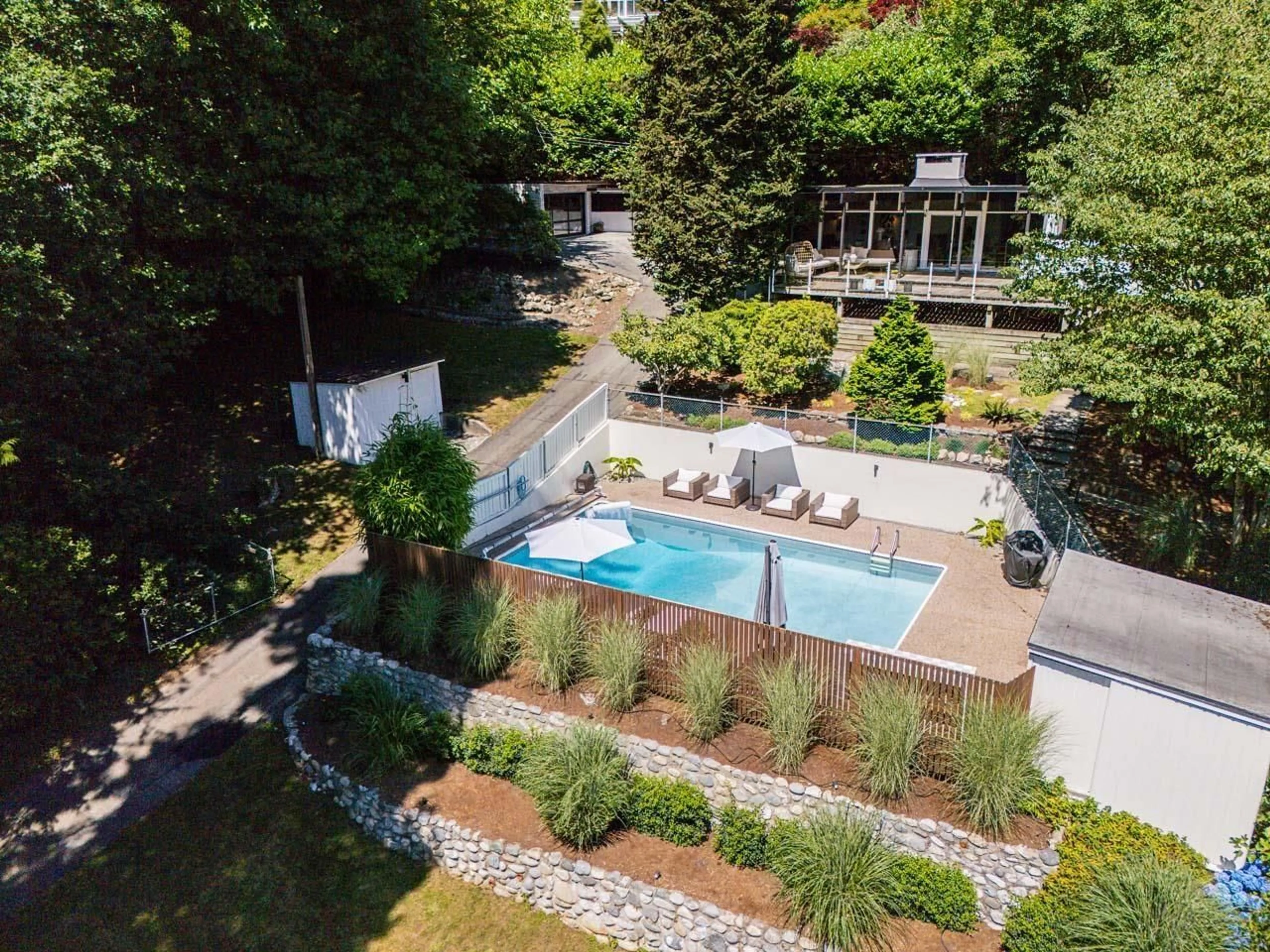 A pic from outside/outdoor area/front of a property/back of a property/a pic from drone, unknown for 13259 COULTHARD, Surrey British Columbia V3X3E5