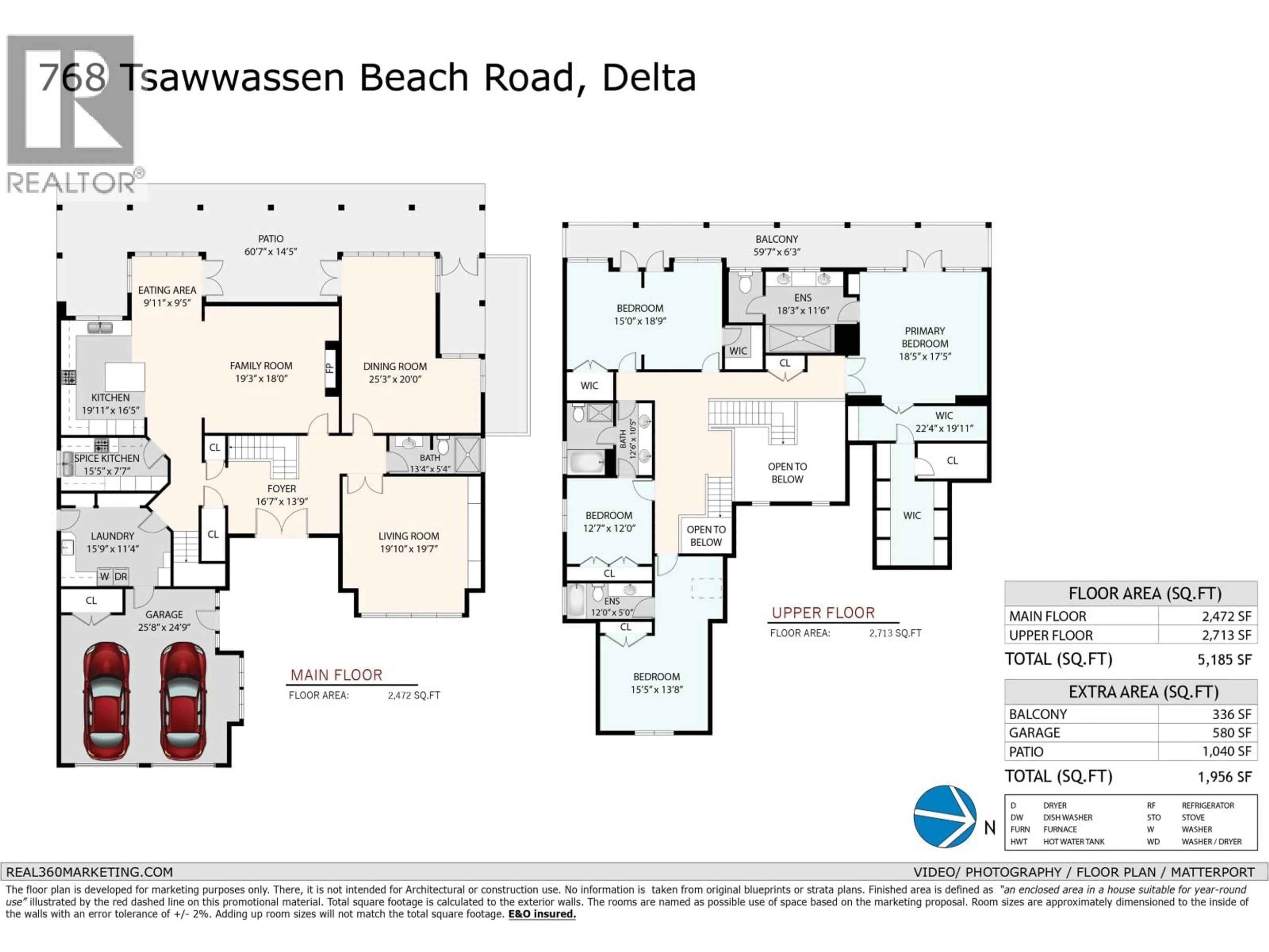 Floor plan for 768 TSAWWASSEN BEACH ROAD, Delta British Columbia V4M2J3