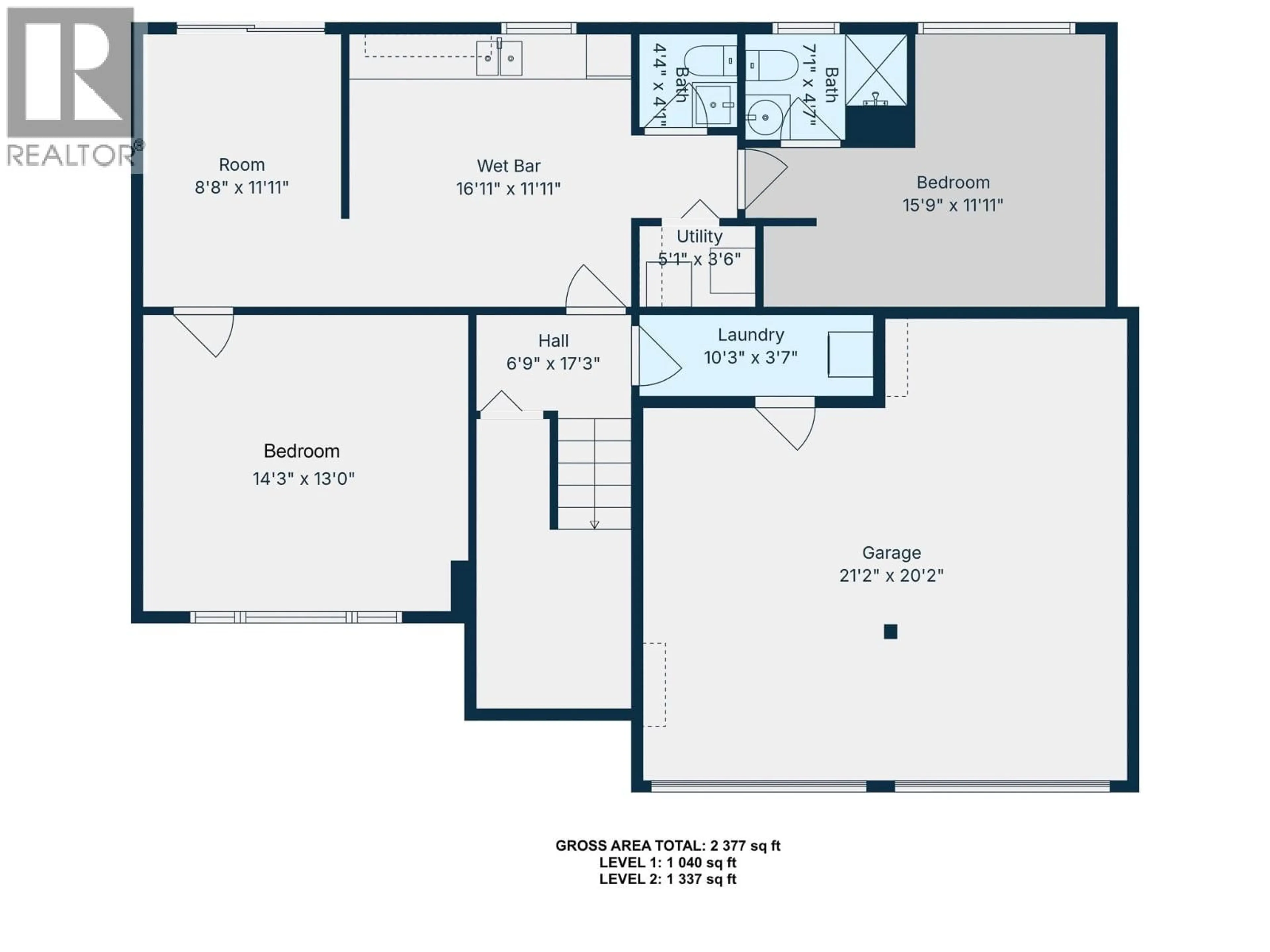 Floor plan for 11416 92 STREET, Fort St. John British Columbia V1J4Y3