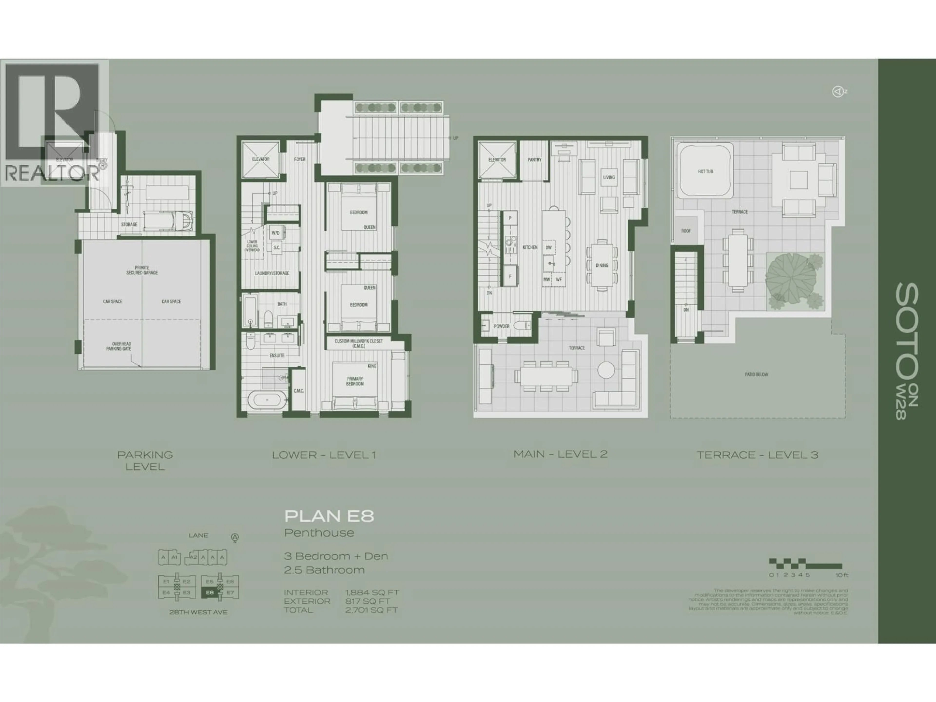 Floor plan for 202 - 539 28TH AVENUE, Vancouver British Columbia V5Z2H2