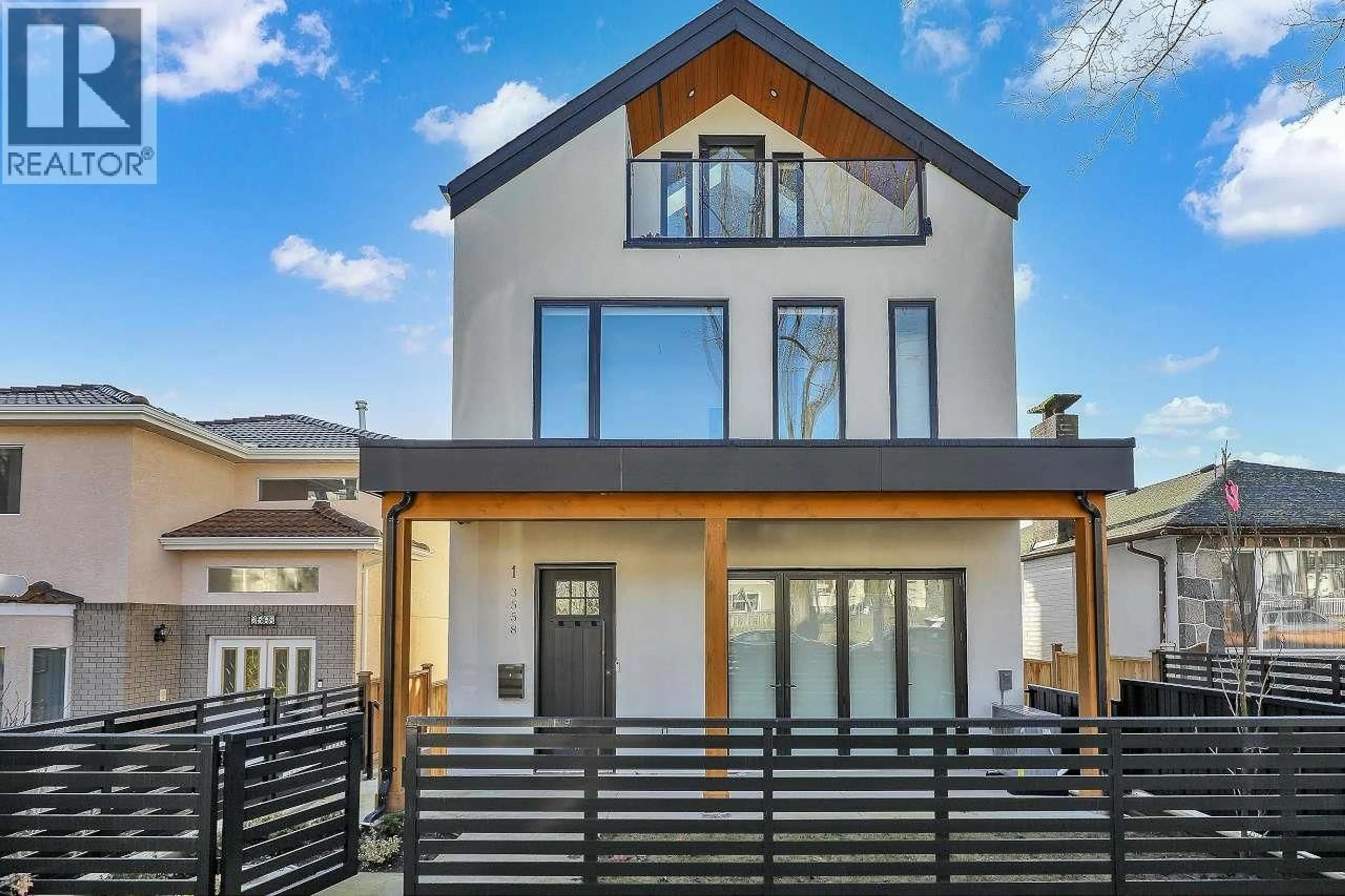 Home with vinyl exterior material, street for 1 - 3558 TURNER STREET, Vancouver British Columbia V5K2H9