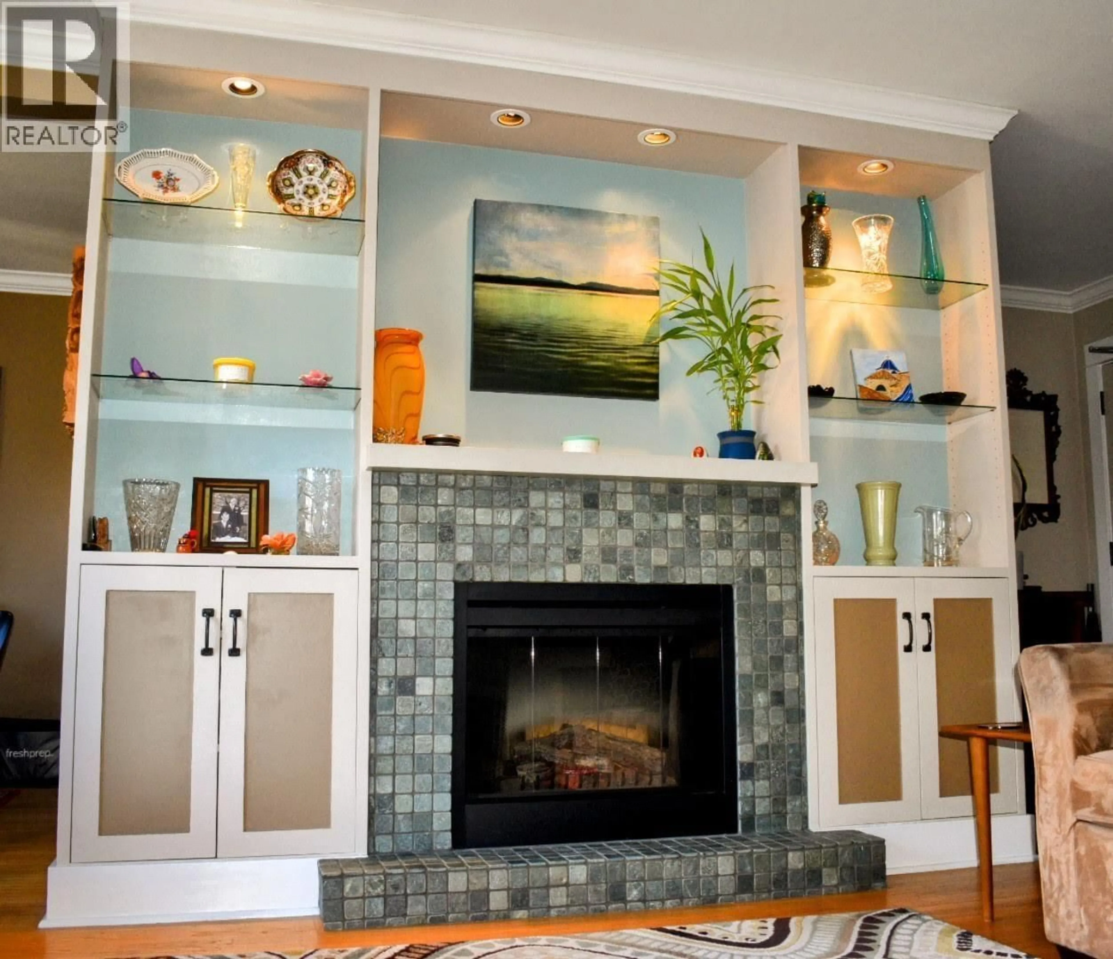 Living room with furniture, ceramic/tile floor for 305 - 3530 CAMBIE STREET, Vancouver British Columbia V5Z2X1