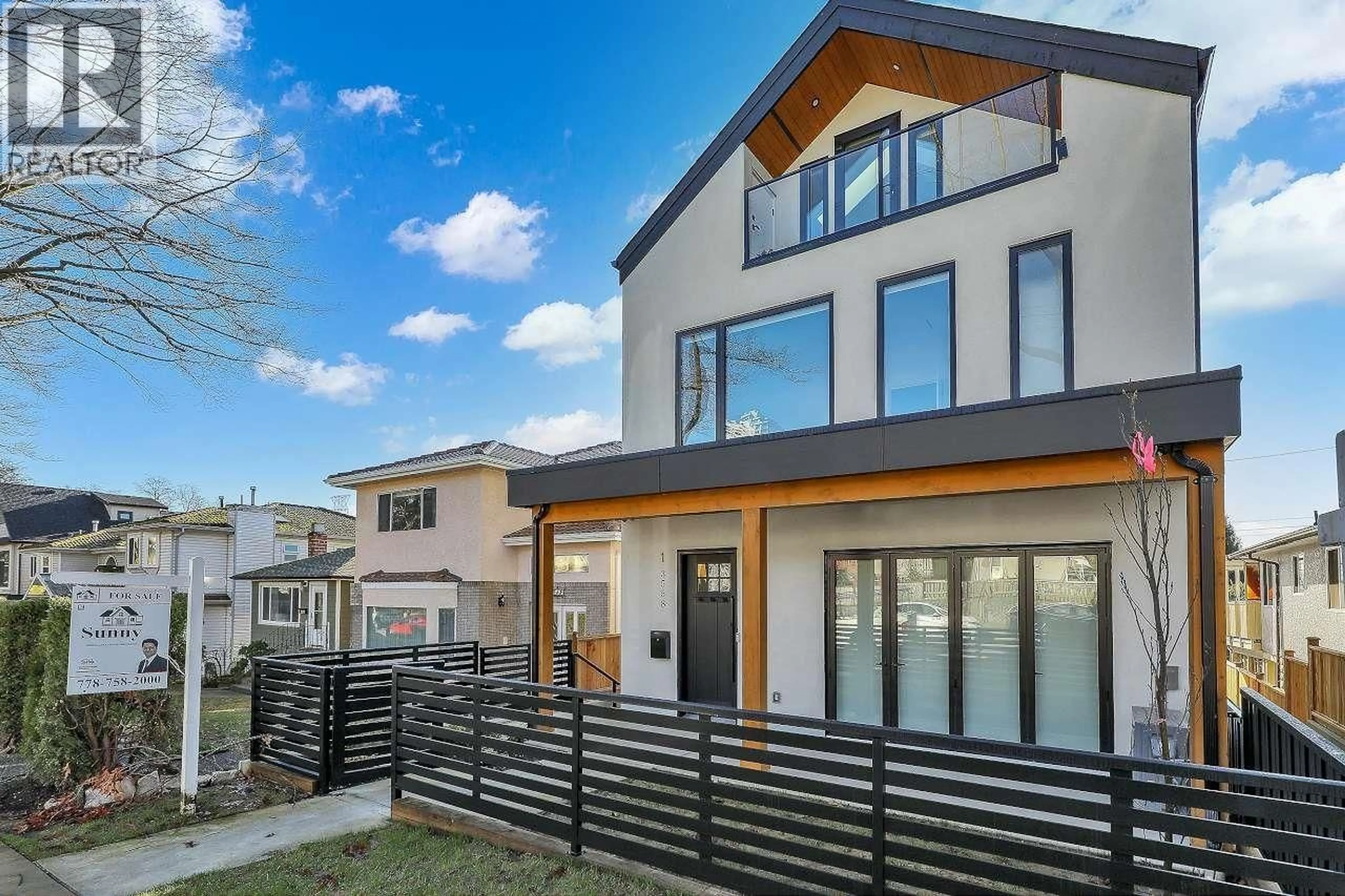 Home with brick exterior material, street for 2 - 3558 TURNER STREET, Vancouver British Columbia V5K2H9