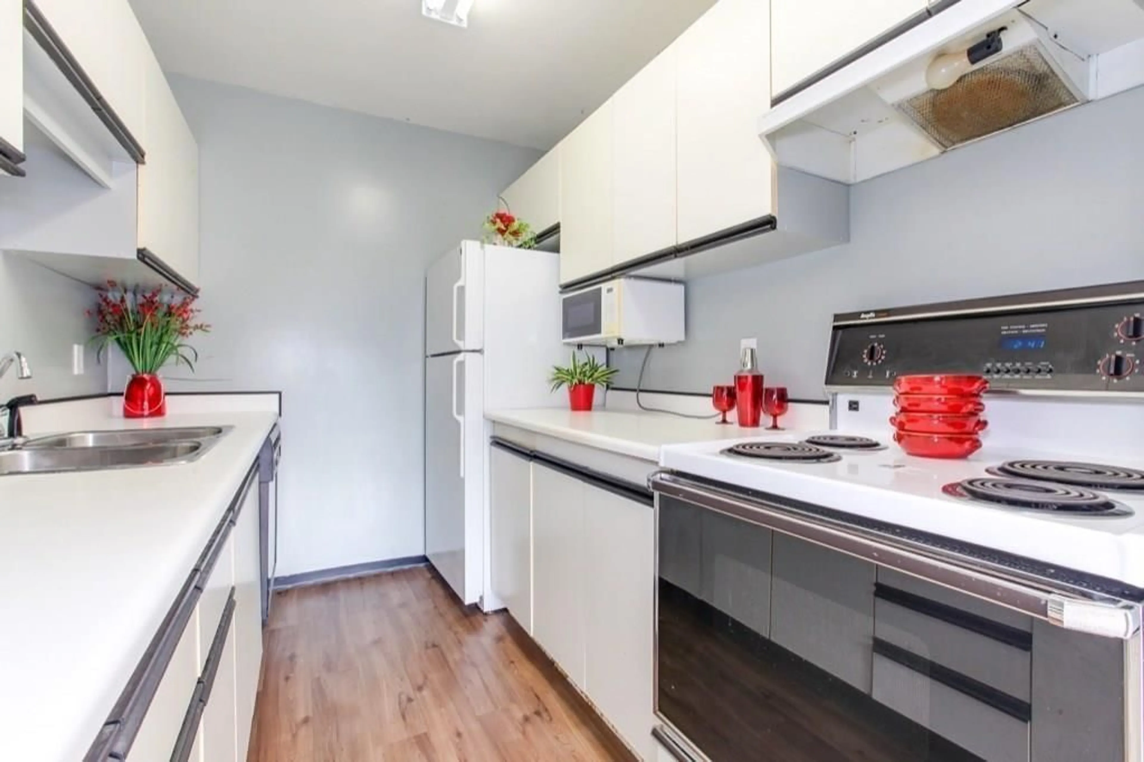 Standard kitchen, wood/laminate floor for 68 - 17712 60, Surrey British Columbia V3S1V2