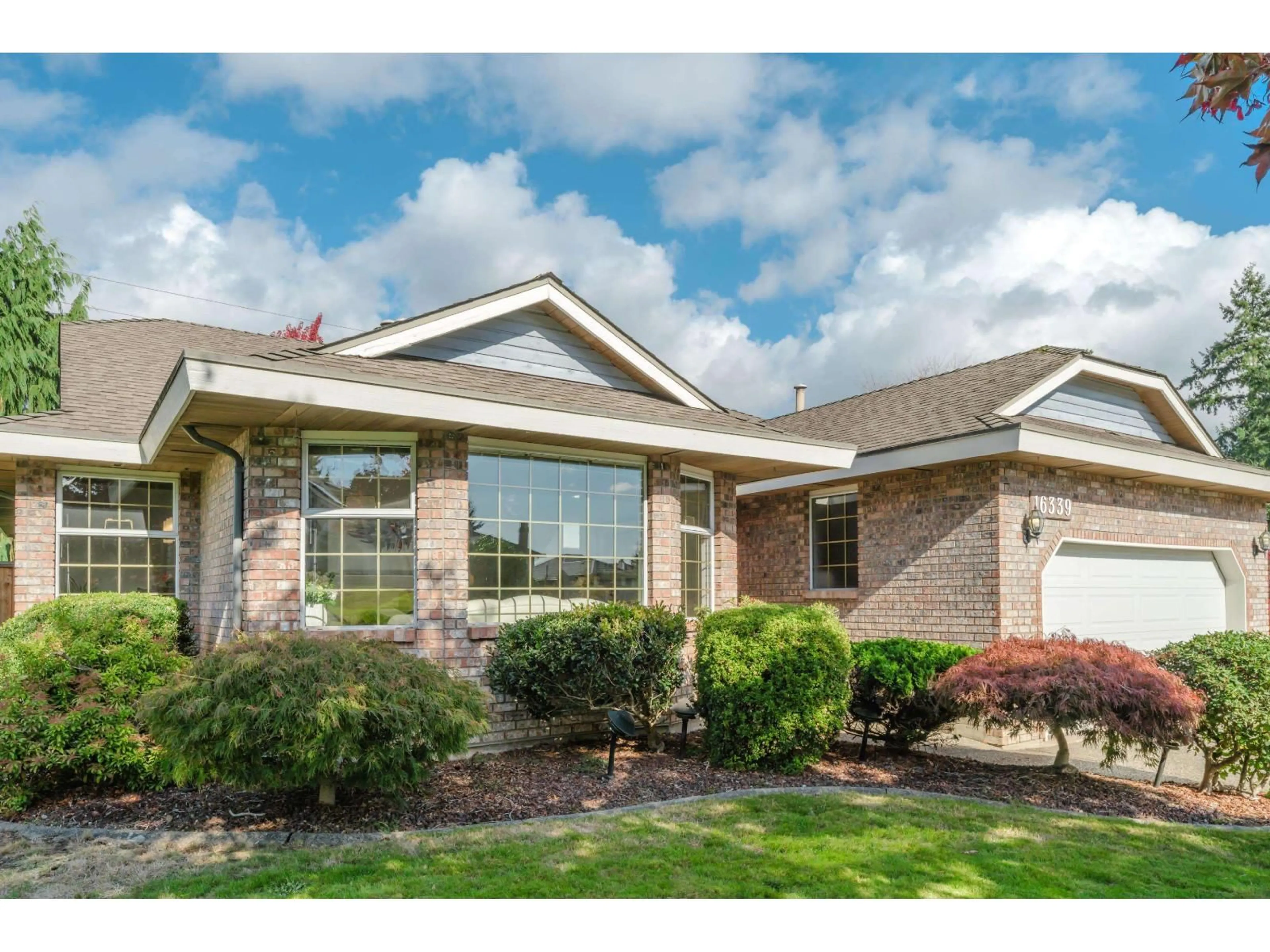 Home with brick exterior material, street for 16339 95TH, Surrey British Columbia V4N3C5