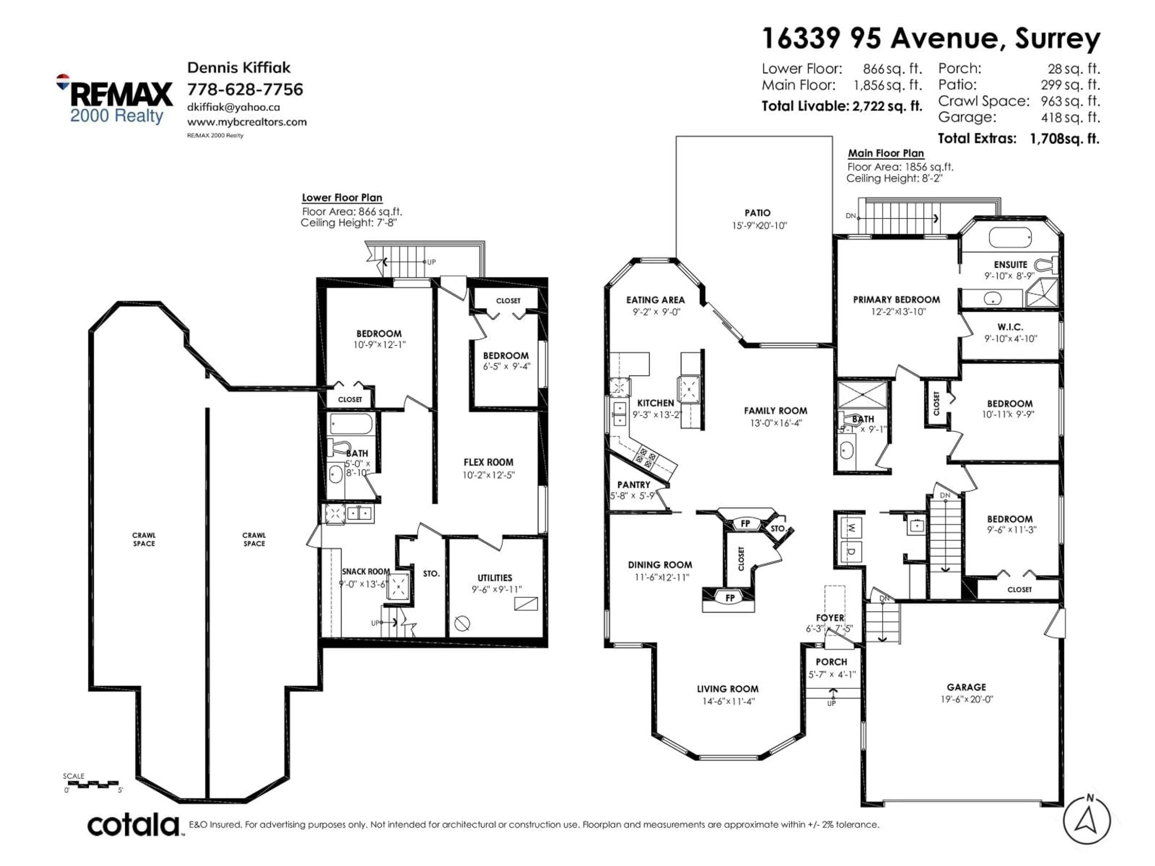Floor plan for 16339 95TH, Surrey British Columbia V4N3C5