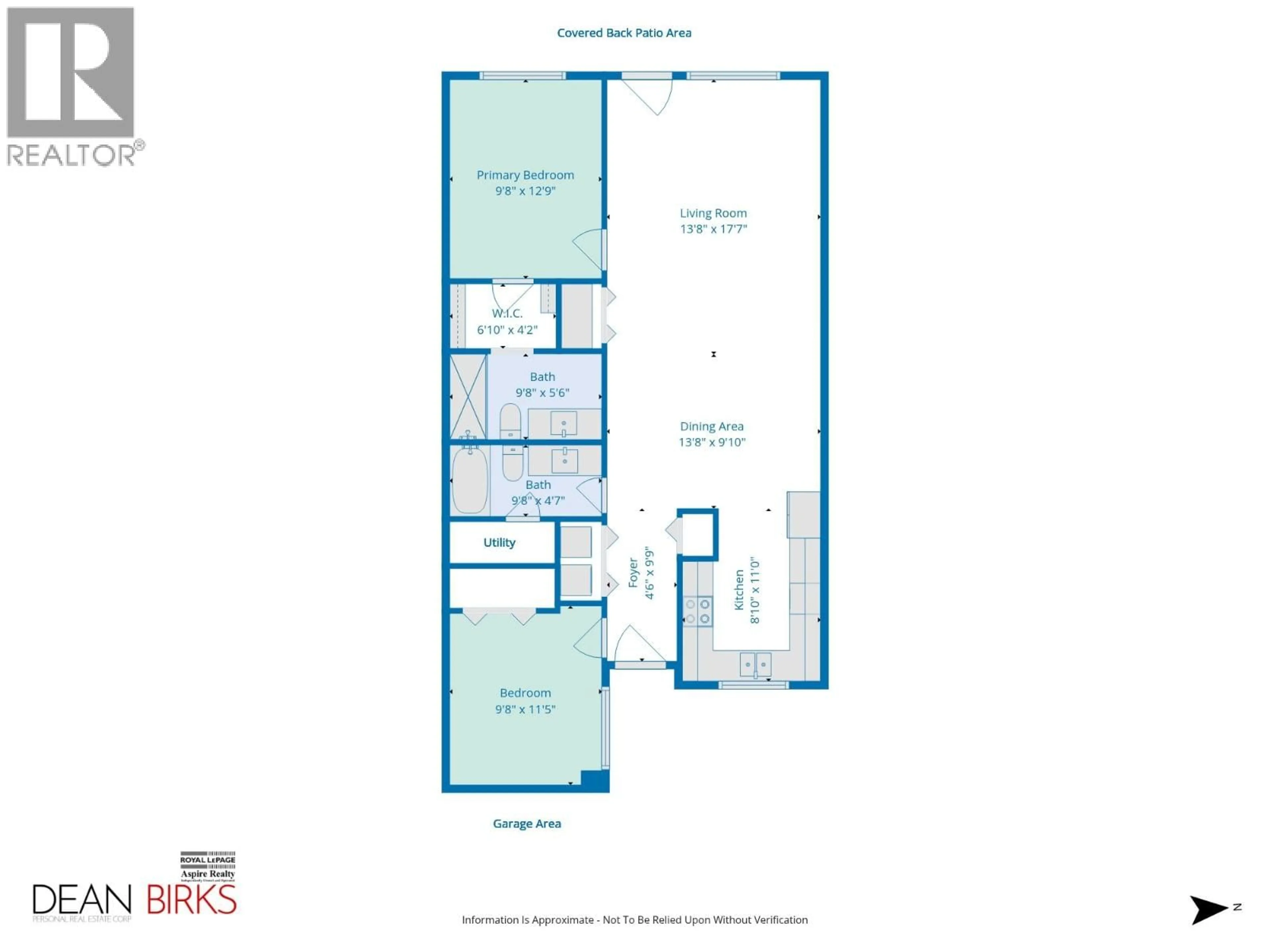 Floor plan for 403 - 2911 FERRY AVENUE, Prince George British Columbia V2N1L3