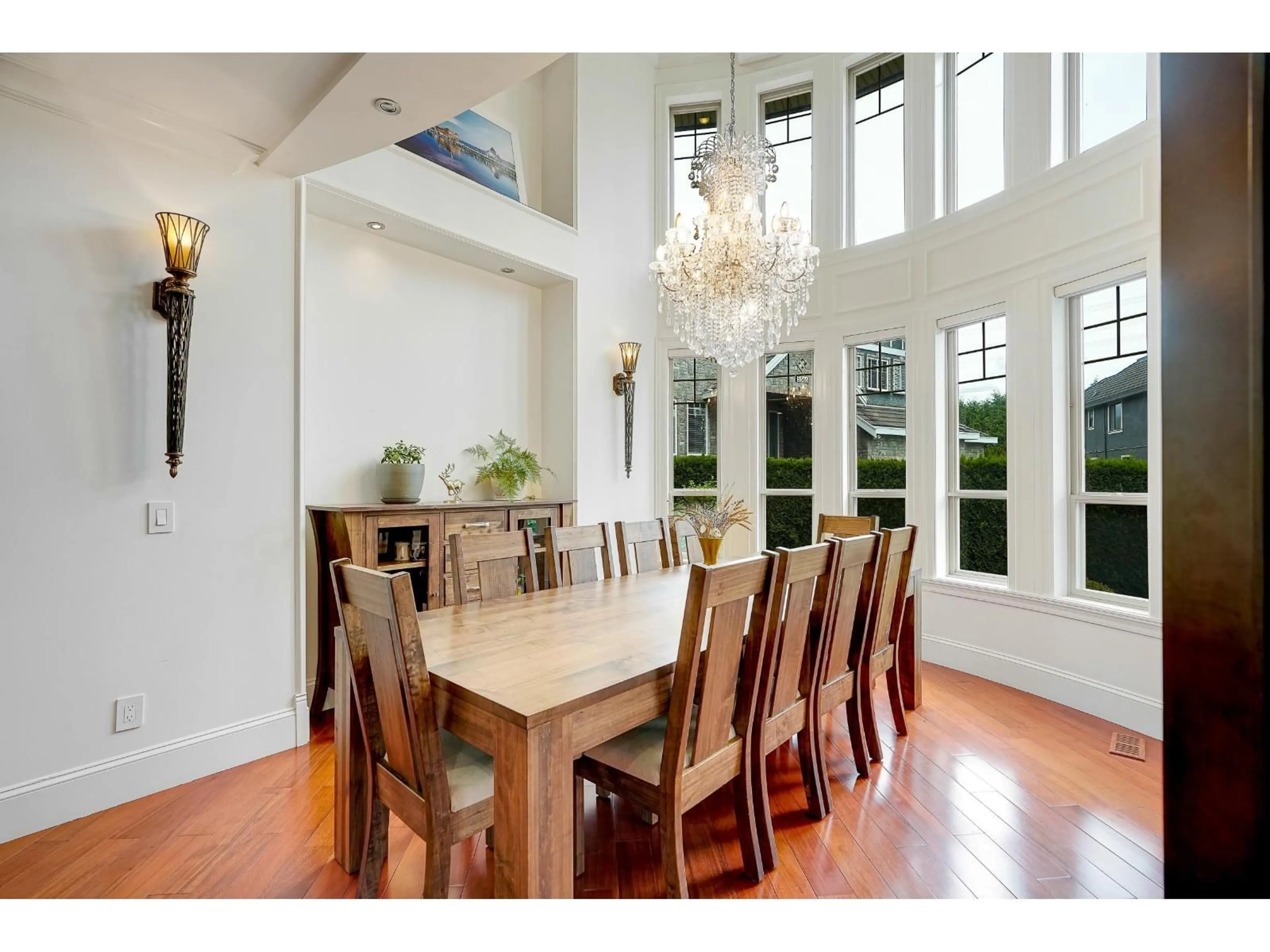Dining room, wood/laminate floor for 5545 127, Surrey British Columbia V3X3V1