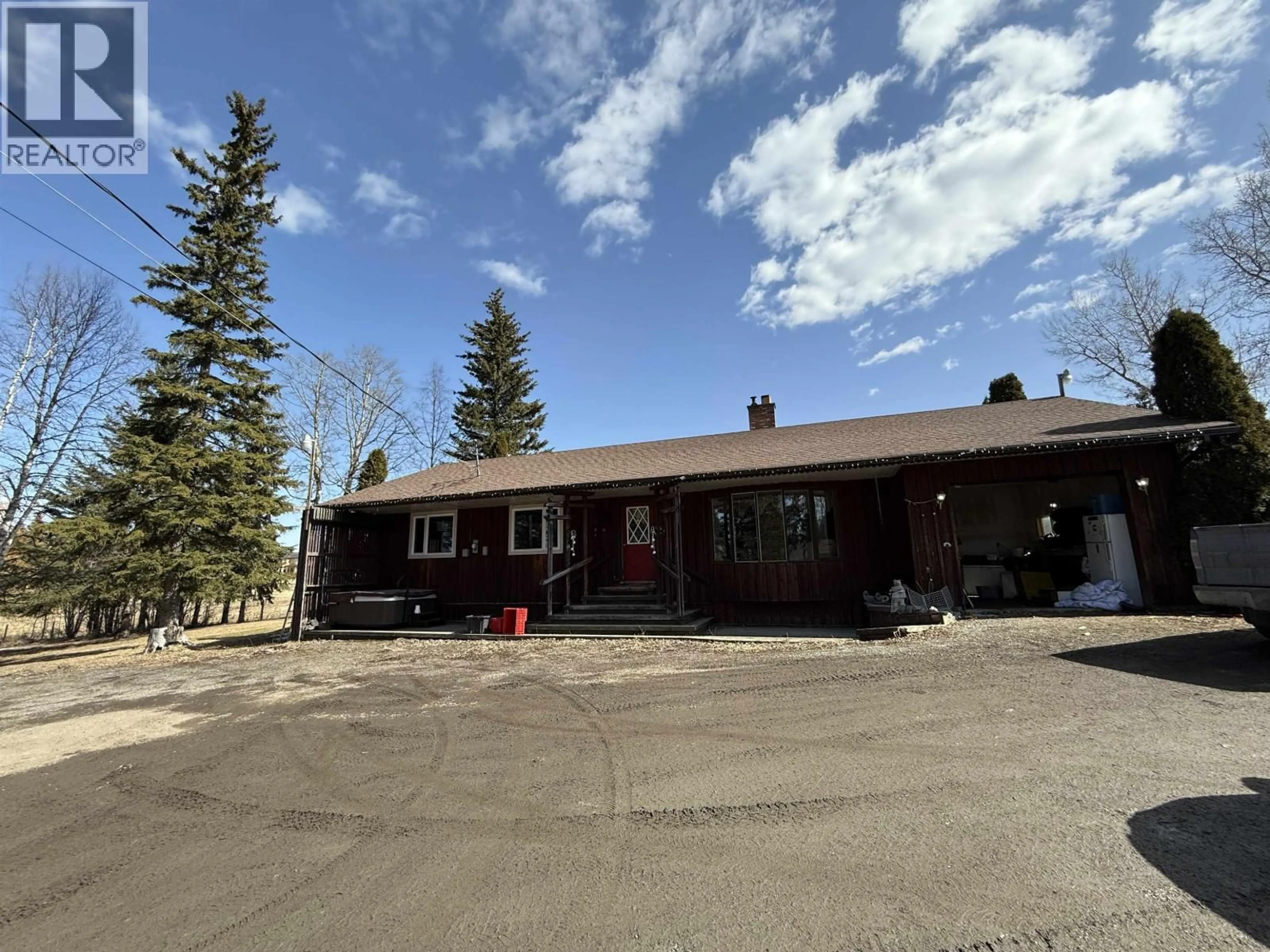 A pic from outside/outdoor area/front of a property/back of a property/a pic from drone, unknown for 5924 16 HIGHWAY, Prince George British Columbia V2N6K1