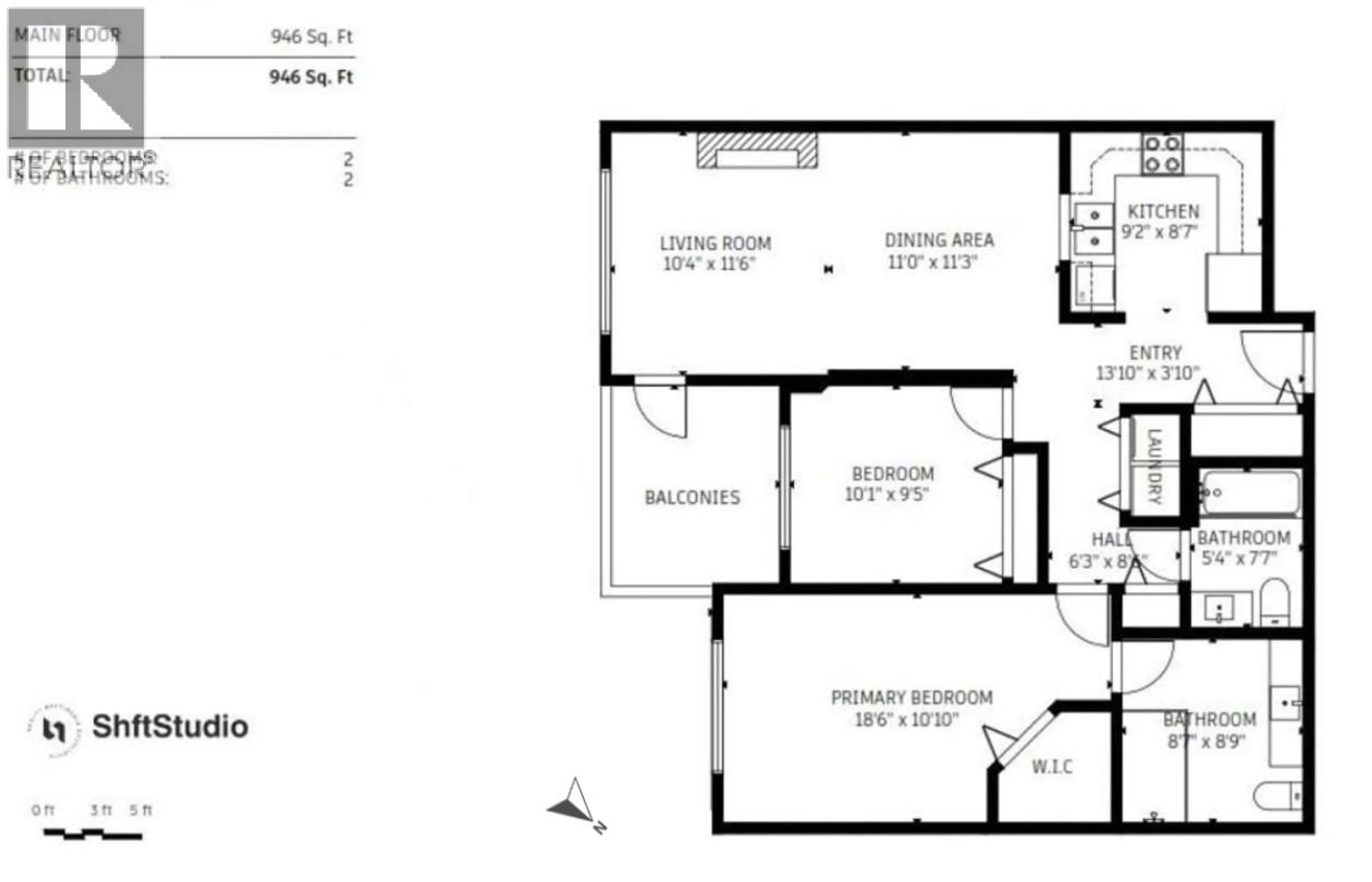 Floor plan for 302 - 8200 JONES ROAD, Richmond British Columbia V6Y3Z2