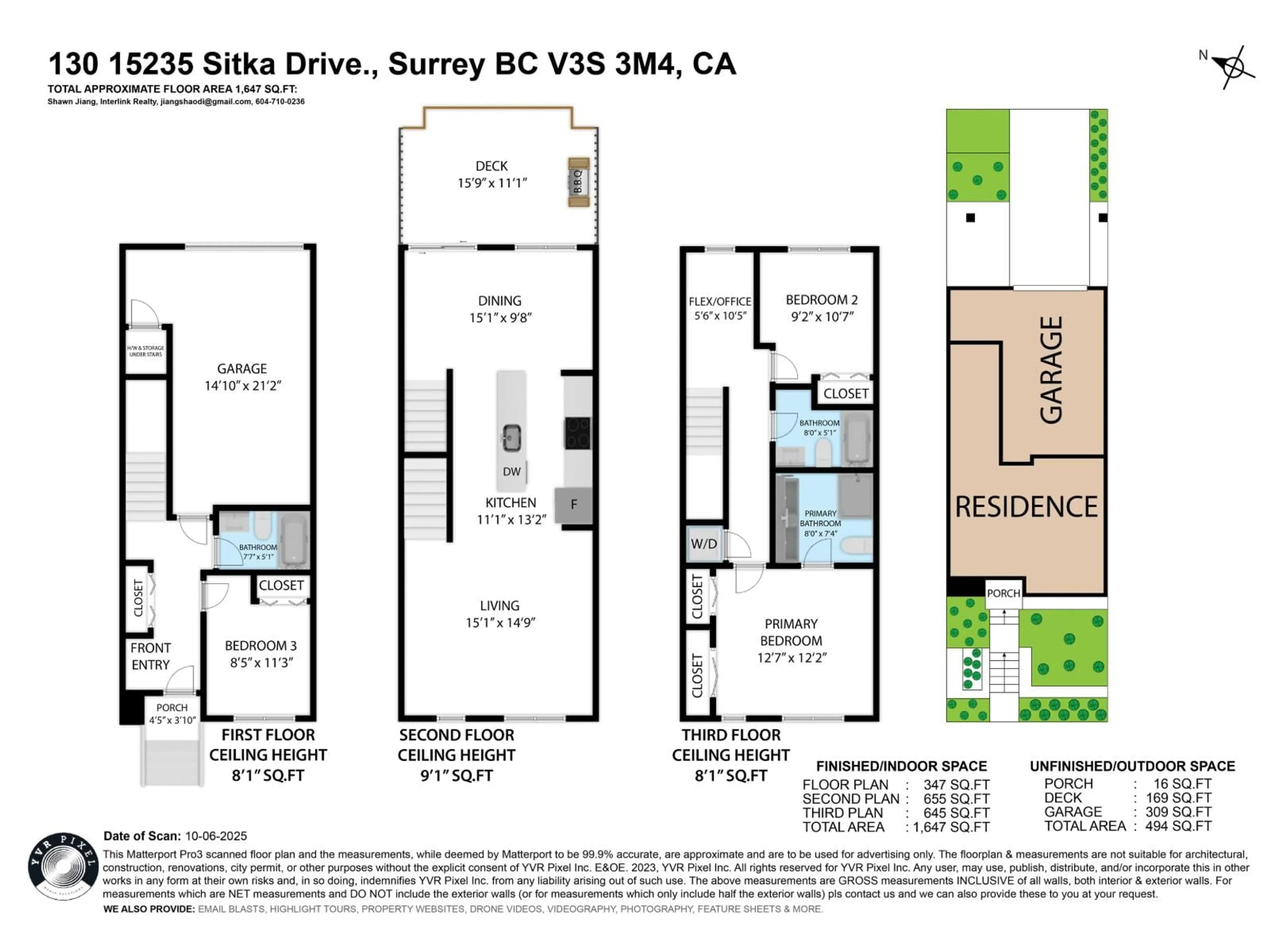 Floor plan for 130 - 15235 SITKA, Surrey British Columbia V3S0A9