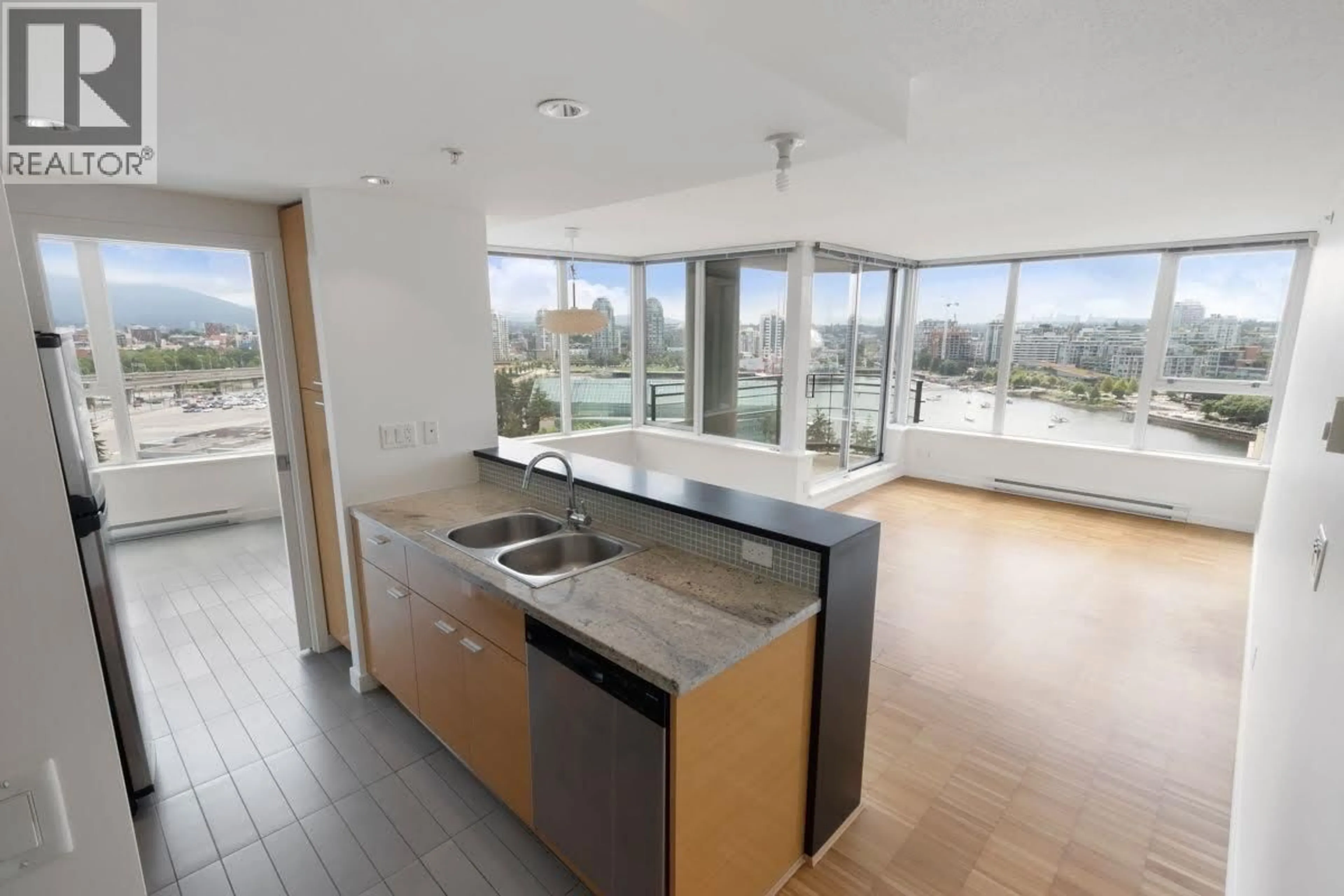 Open concept kitchen, unknown for 1902 - 33 SMITHE STREET, Vancouver British Columbia V6B0B5