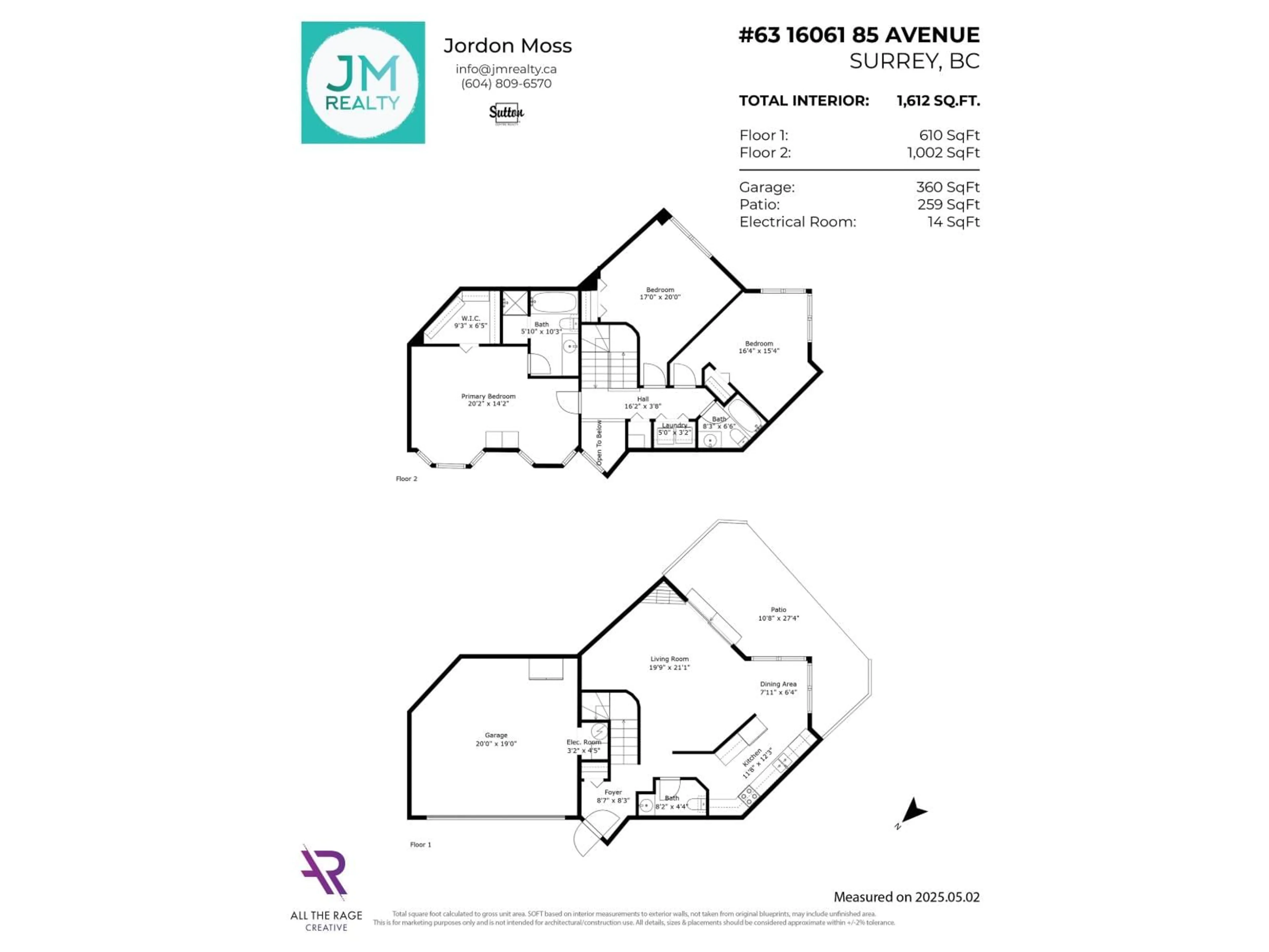 Floor plan for 63 - 16061 85, Surrey British Columbia V4N4Y5