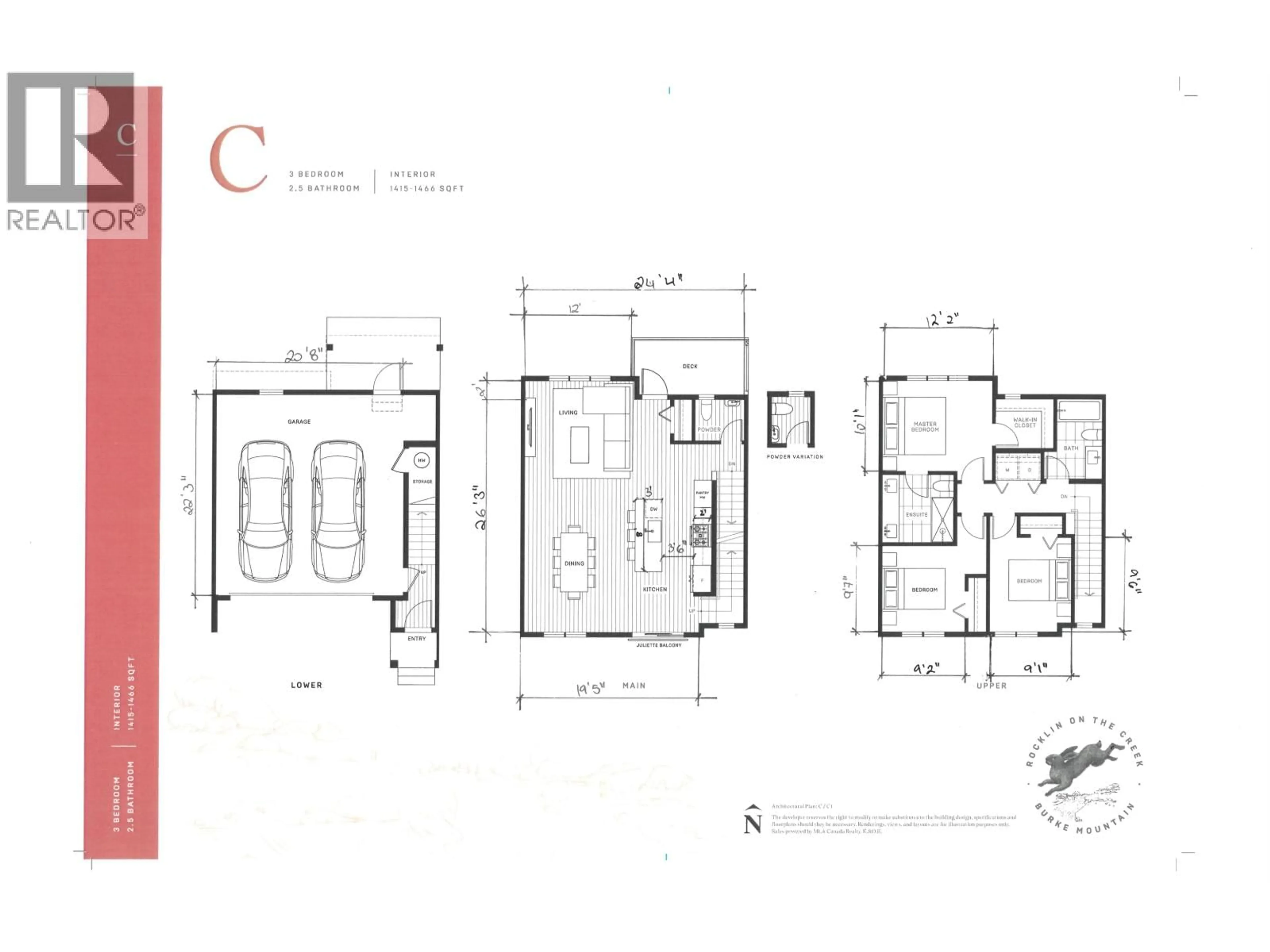 Floor plan for 125 - 1225 MITCHELL STREET, Coquitlam British Columbia V3B0R5