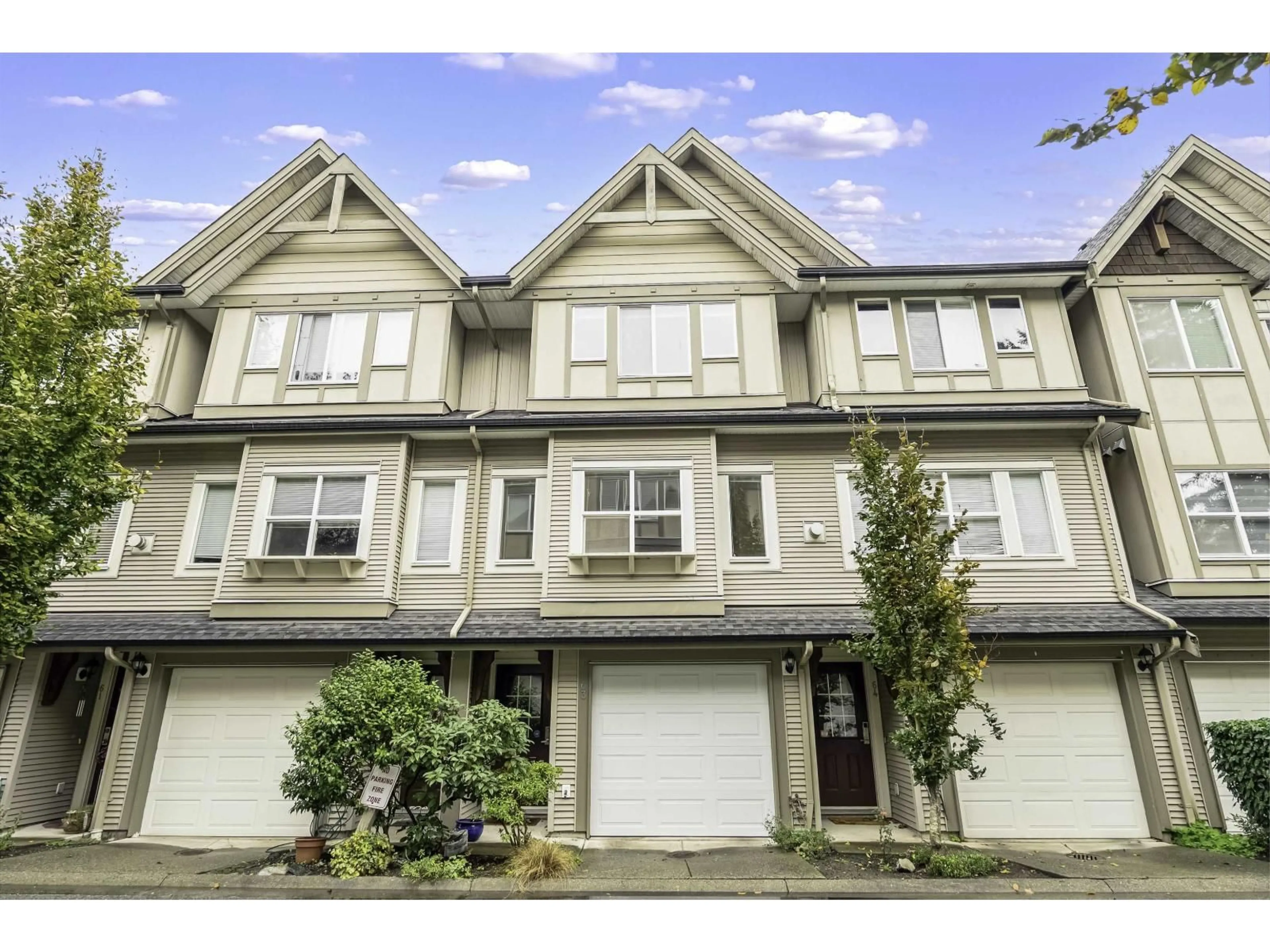 A pic from outside/outdoor area/front of a property/back of a property/a pic from drone, street for 63 - 8737 161, Surrey British Columbia V4N5G3