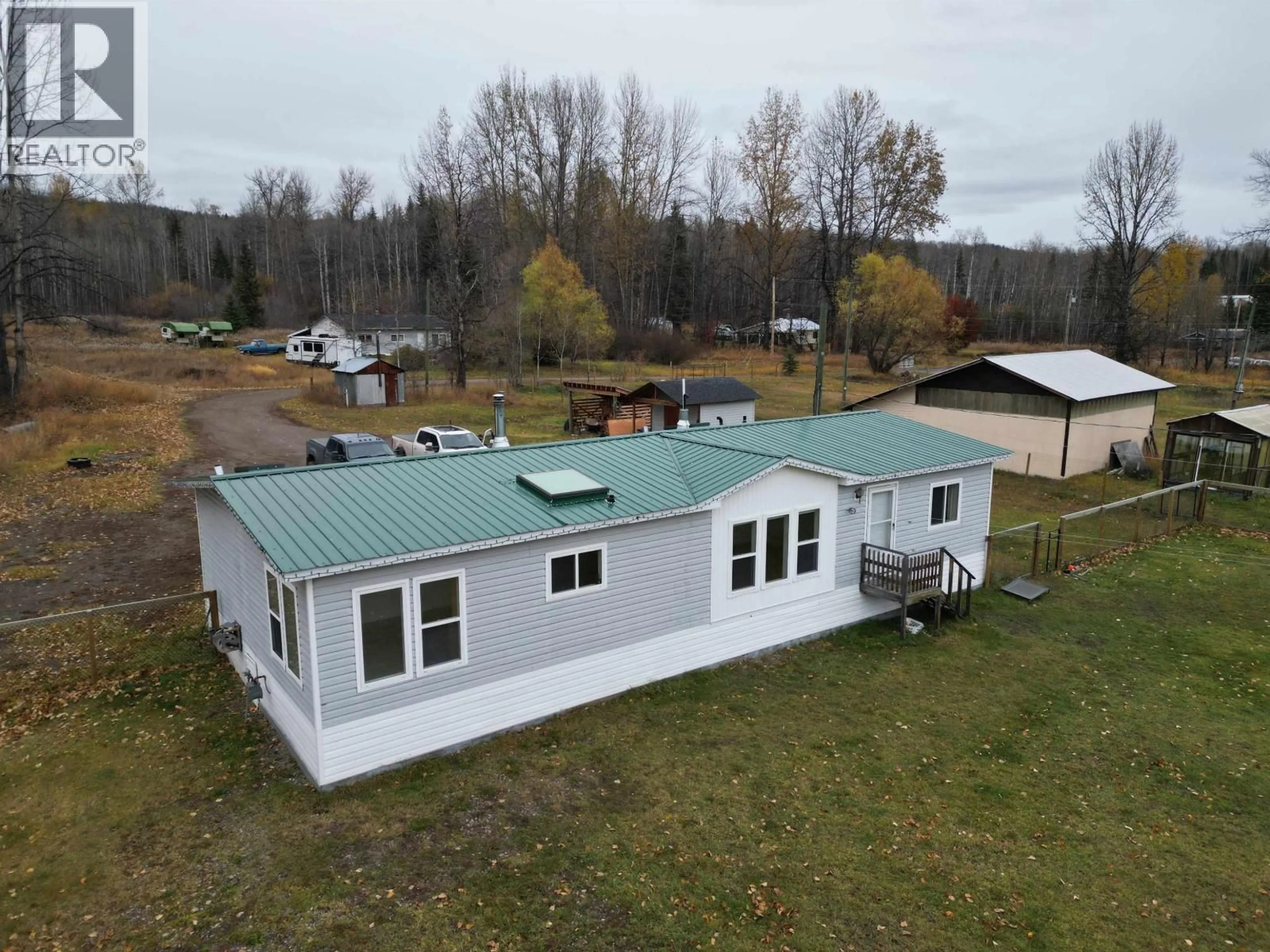 A pic from outside/outdoor area/front of a property/back of a property/a pic from drone, building for 10788 BEEDLE ROAD, Burns Lake British Columbia V0J1E3