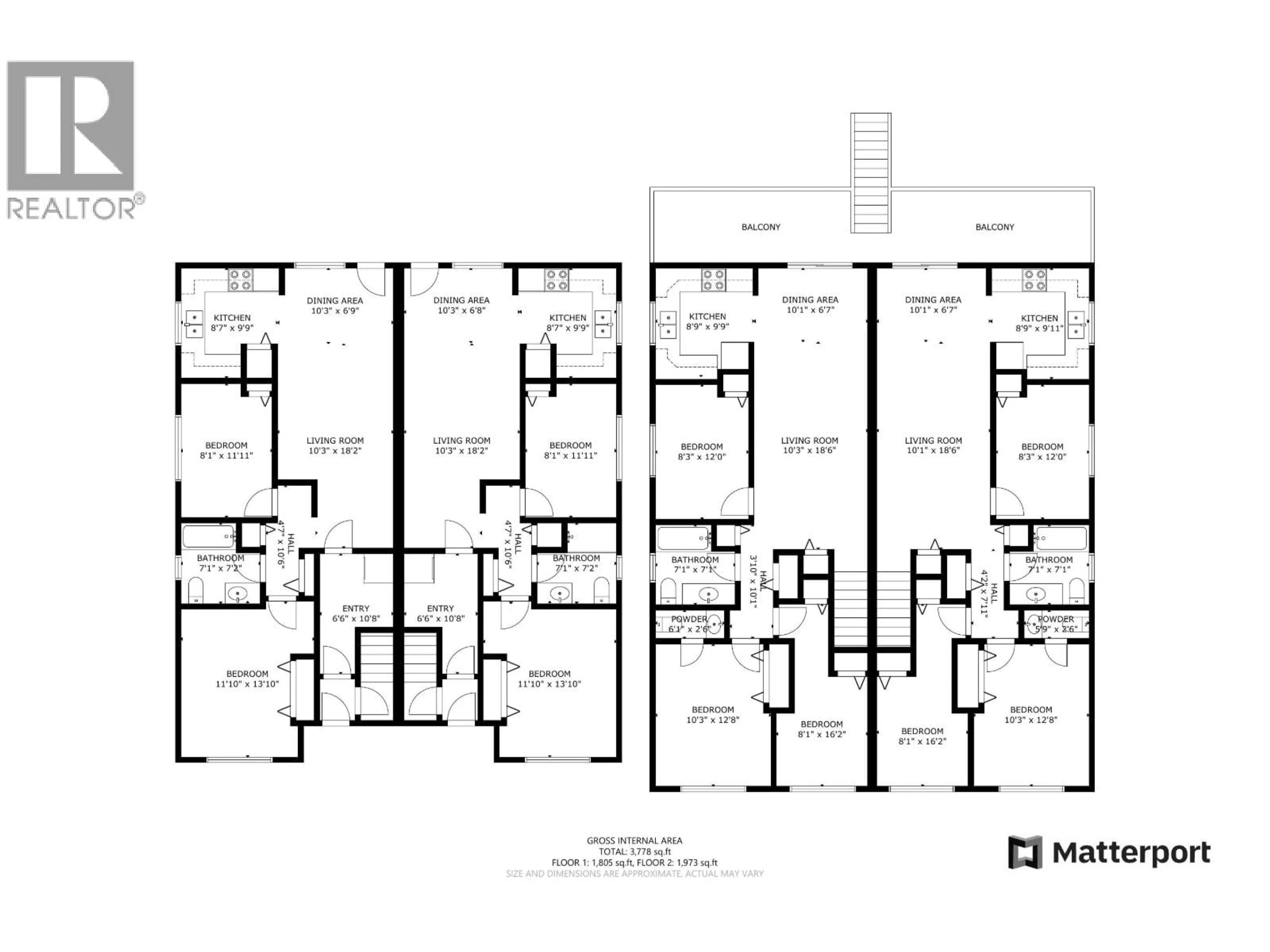 Floor plan for 8416 - 8420 SHAUGHNESSY STREET, Vancouver British Columbia V6P3Y2