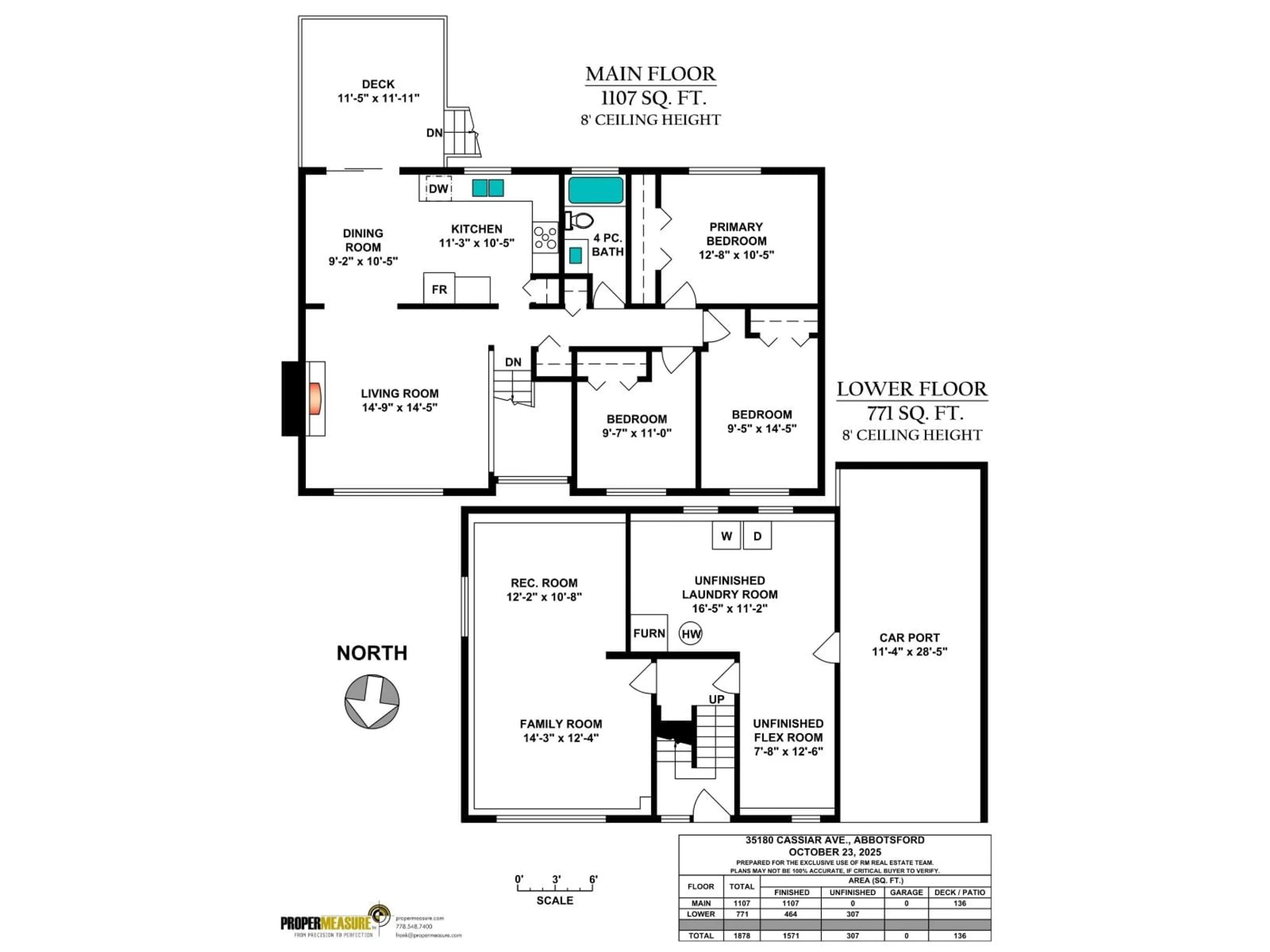 Floor plan for 35180 CASSIAR, Abbotsford British Columbia V2S5R4
