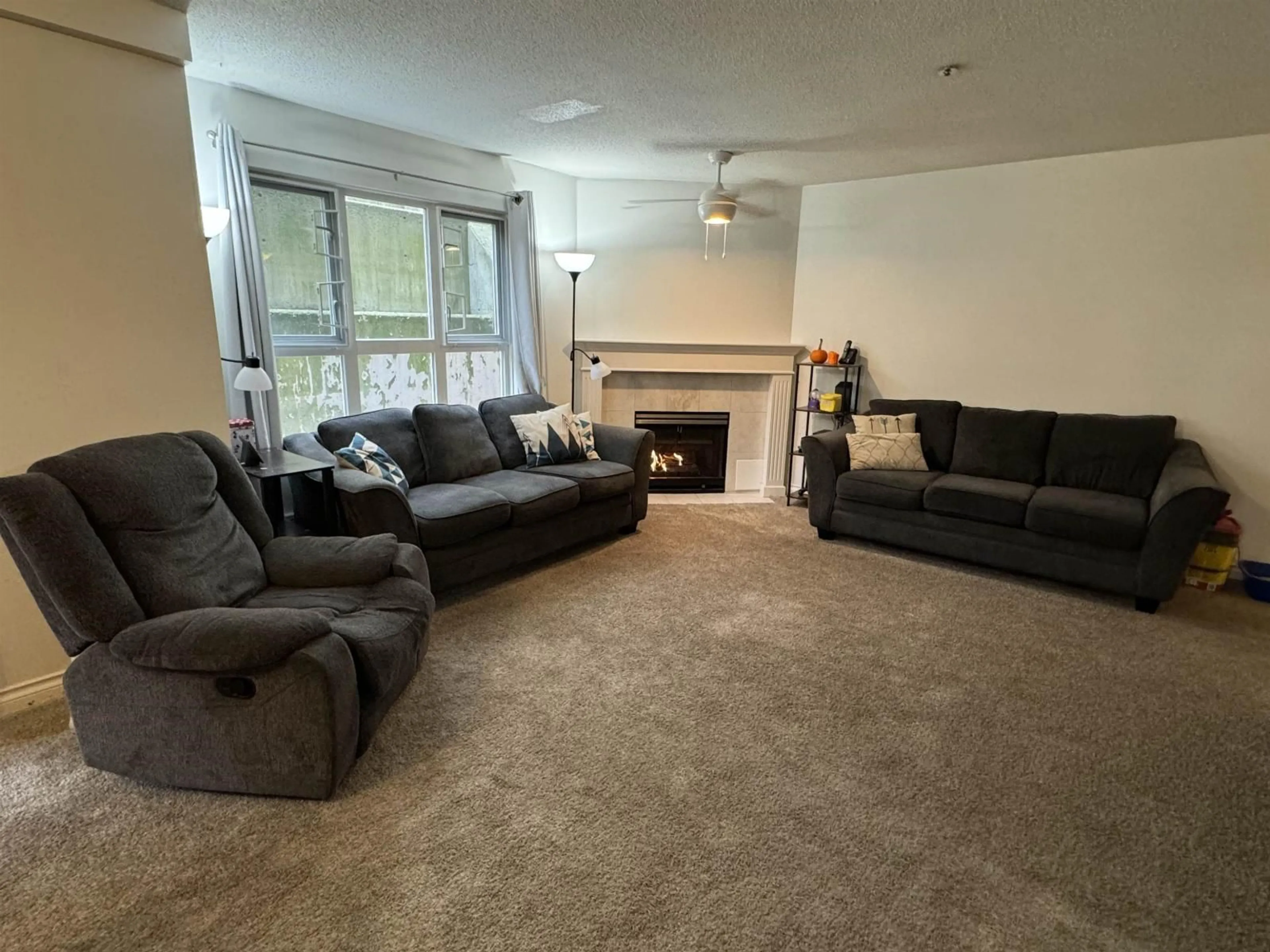 Living room with furniture, unknown for 204 - 33165 2, Mission British Columbia V2V6T8