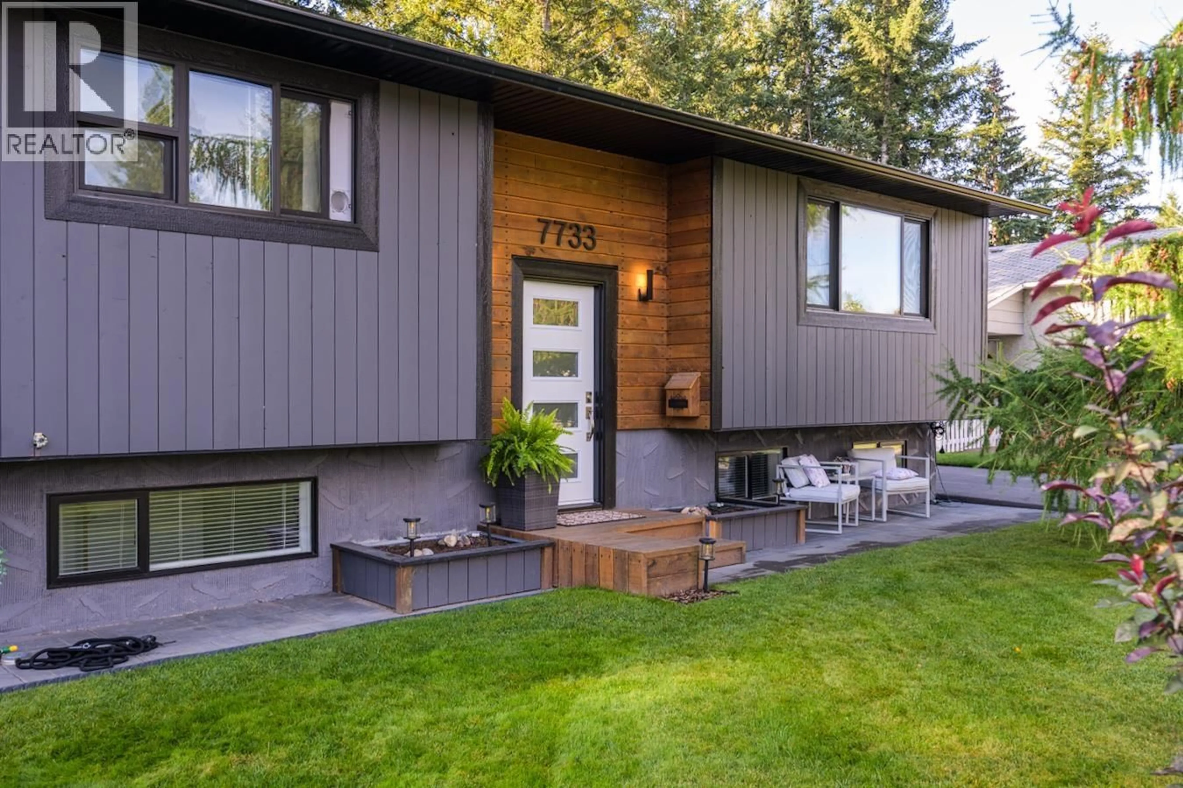 Home with vinyl exterior material, unknown for 7733 LANCASTER CRESCENT, Prince George British Columbia V2N3R2