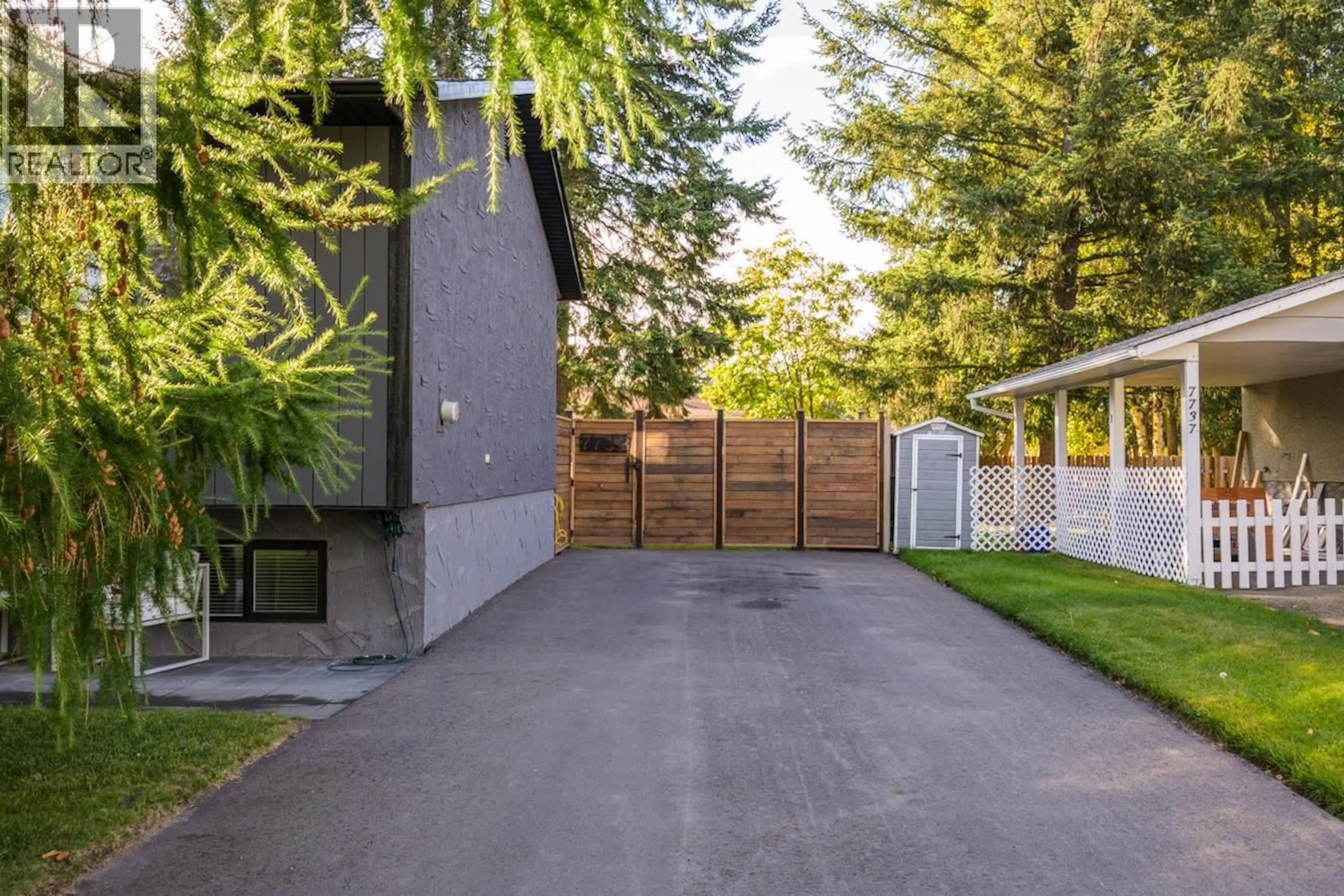 Patio, street for 7733 LANCASTER CRESCENT, Prince George British Columbia V2N3R2